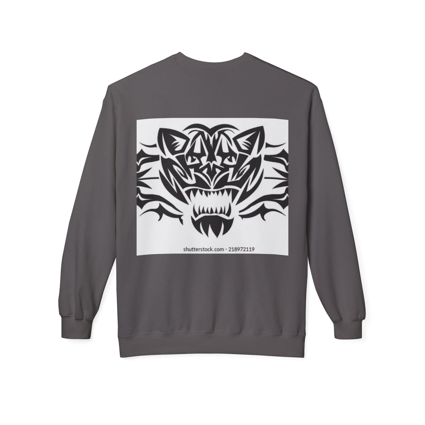 Fierce Tiger Graphic Sweatshirt for Nature Lovers