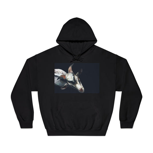 Artistic Cow Print Unisex Hooded Sweatshirt