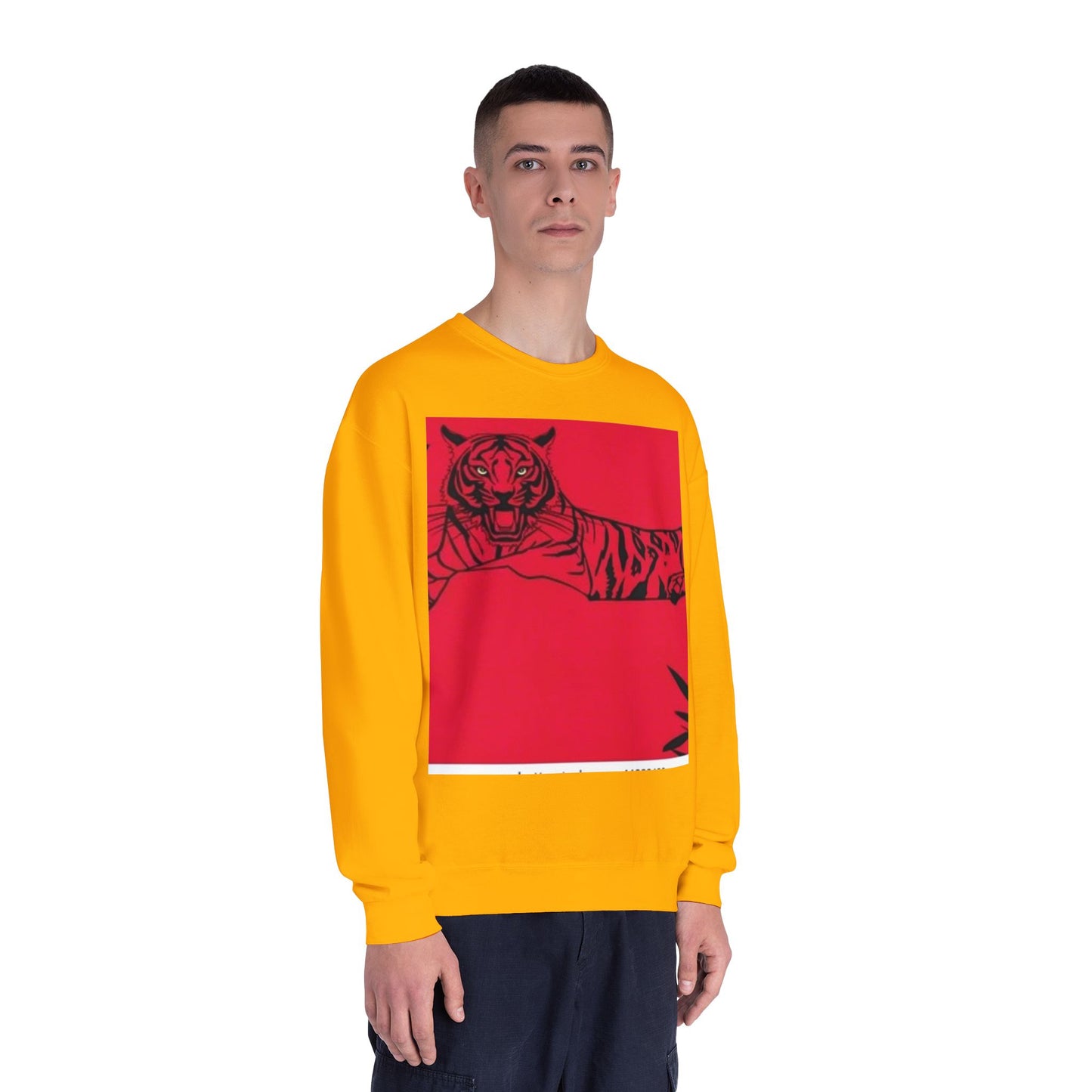 Bold Tiger Graphic Unisex Sweatshirt - Chill Vibes, Perfect for Every Occasion