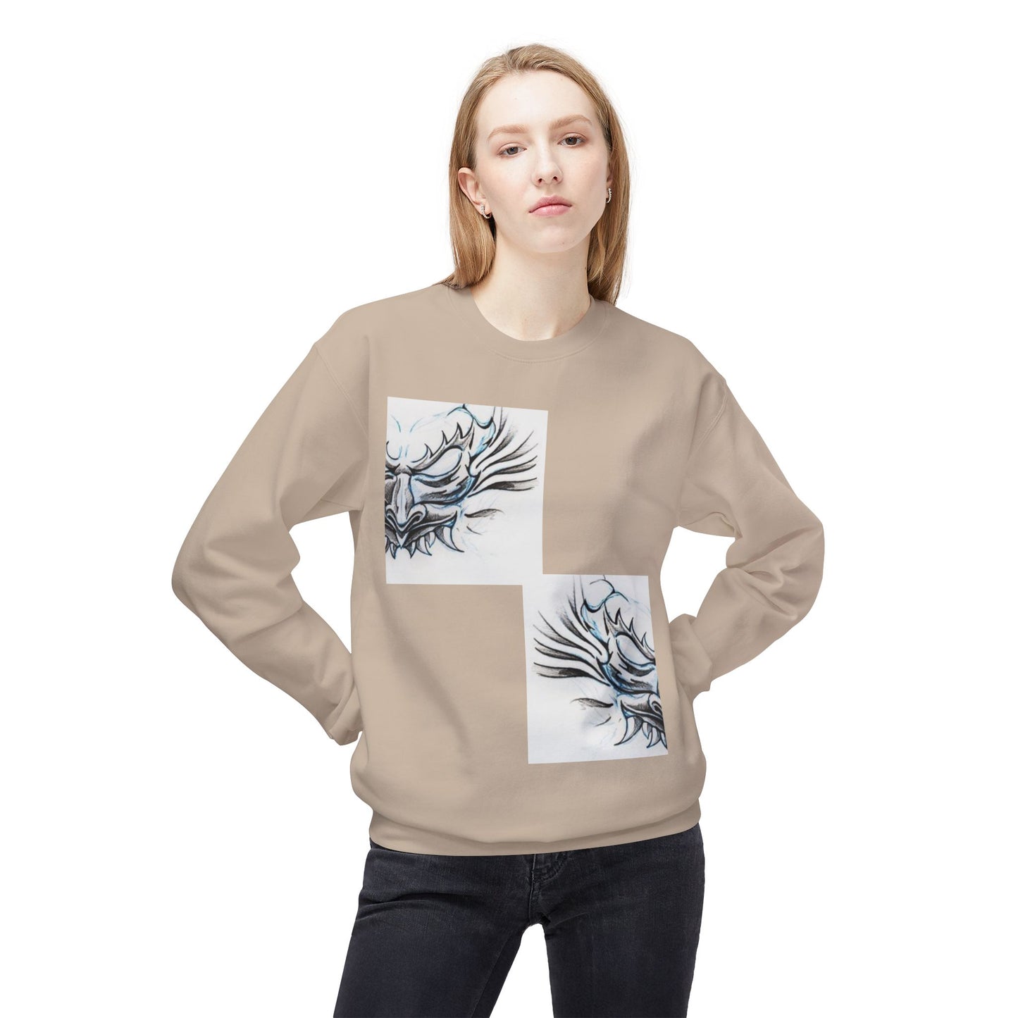 Unisex Midweight Softstyle Fleece Crewneck Sweatshirt