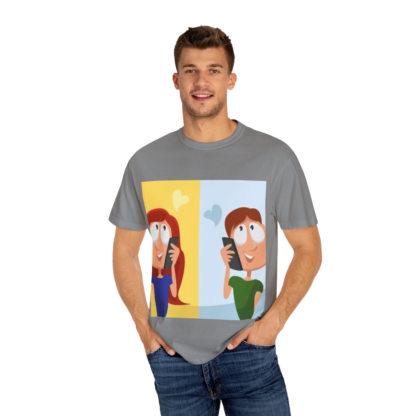 Cute Conversations Unisex Garment-Dyed T-Shirt