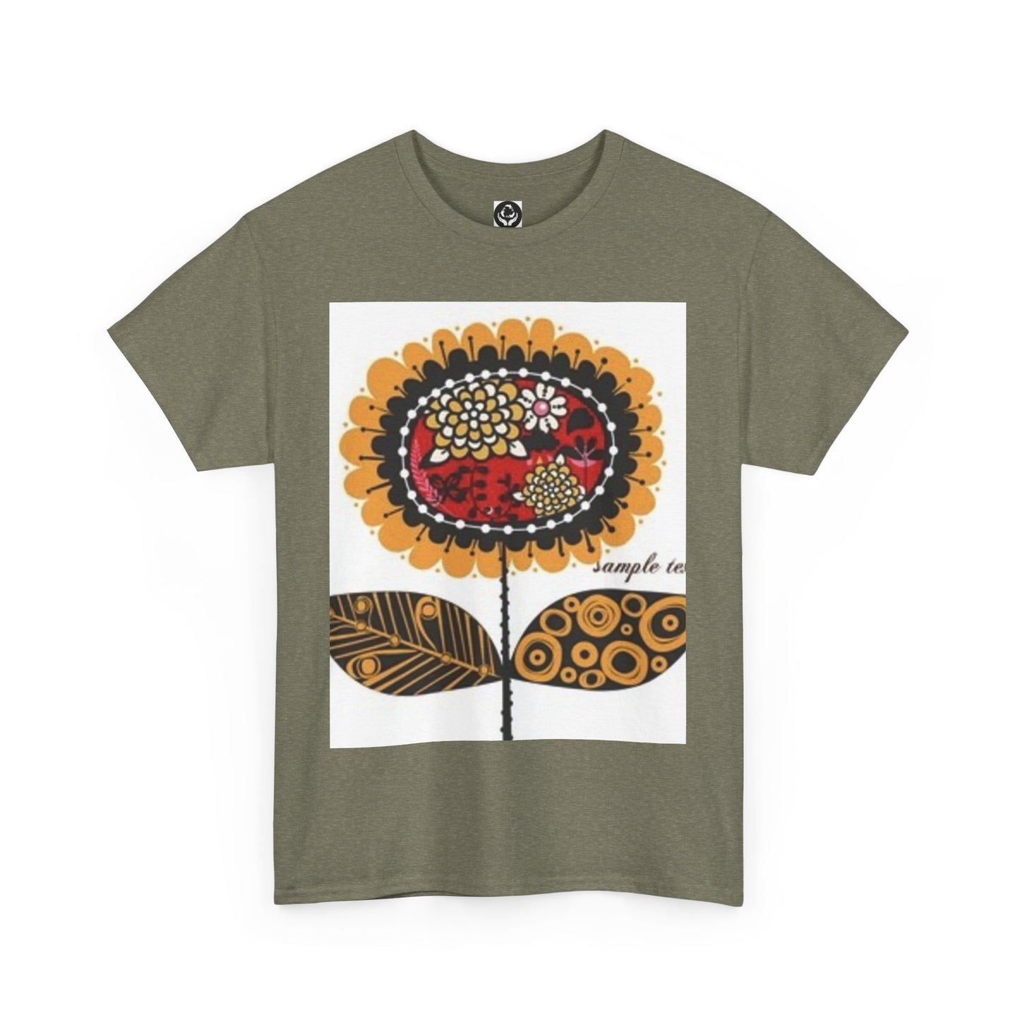 Unisex Heavy Cotton Tee - Vintage Dinosaur Graphic Tees