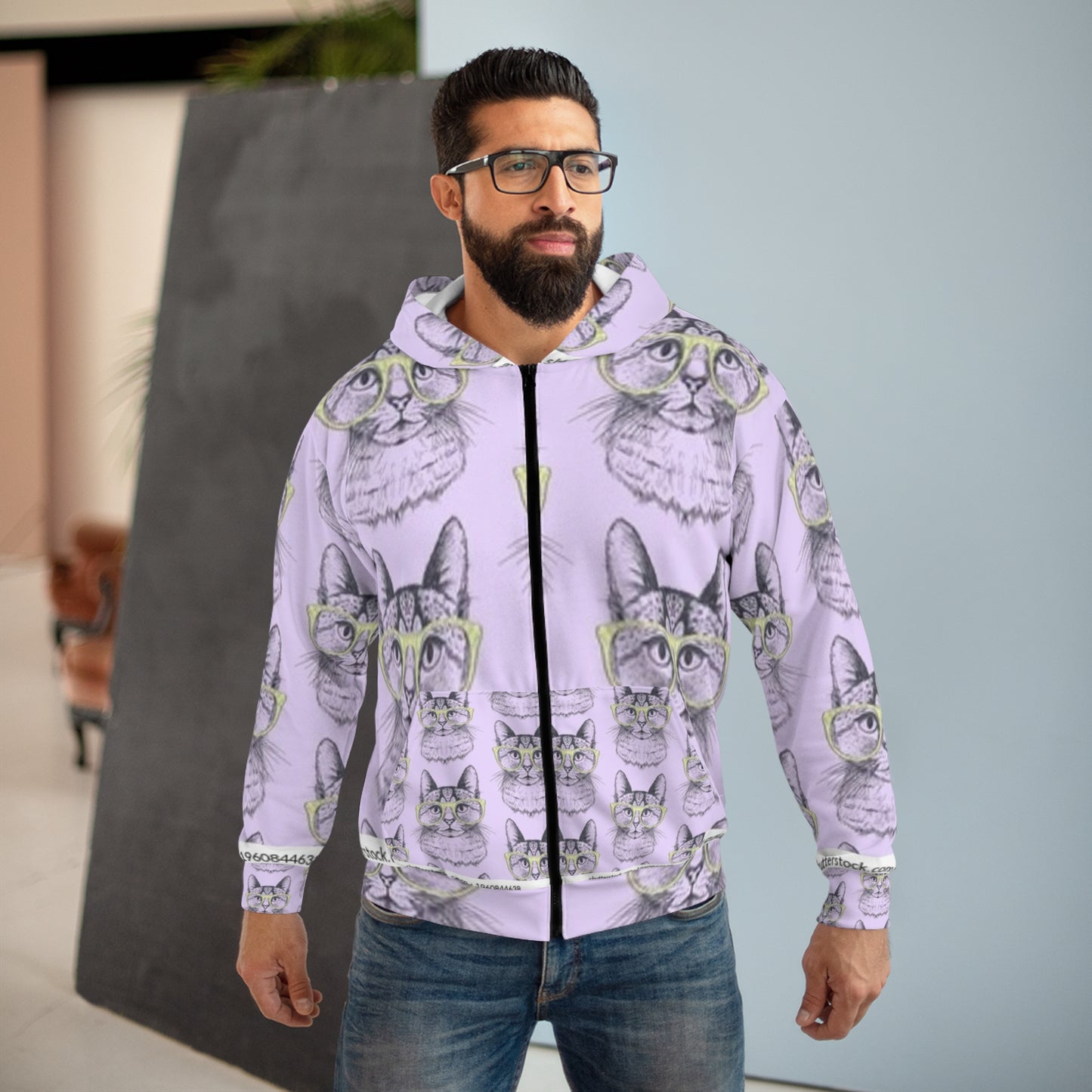 Copy of Unisex Zip Hoodie (AOP)