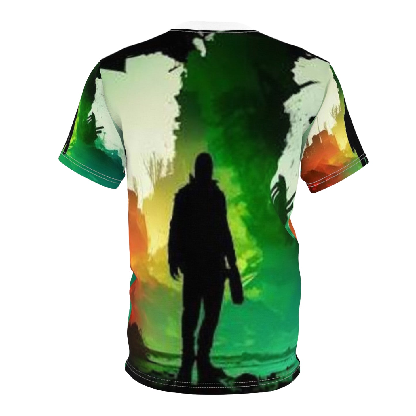 Adventure Vibes Unisex Cut & Sew Tee - Nature-Inspired Graphic Shirt