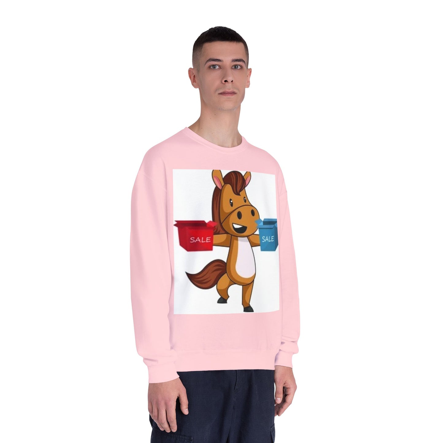 Funny Horse Sale Crewneck Sweatshirt | Unisex NuBlend®