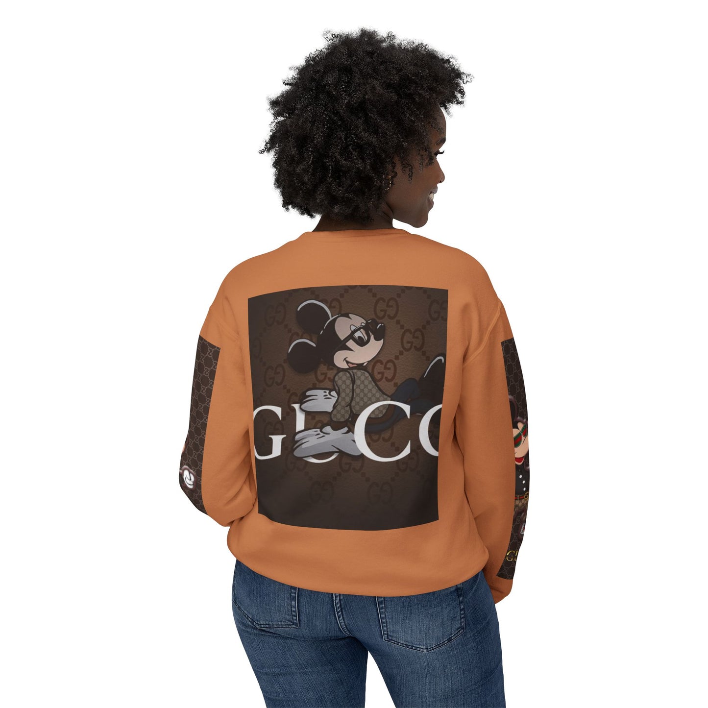 Mickey Mouse Stylish Crewneck Sweatshirt - Unisex Luxury Fashion