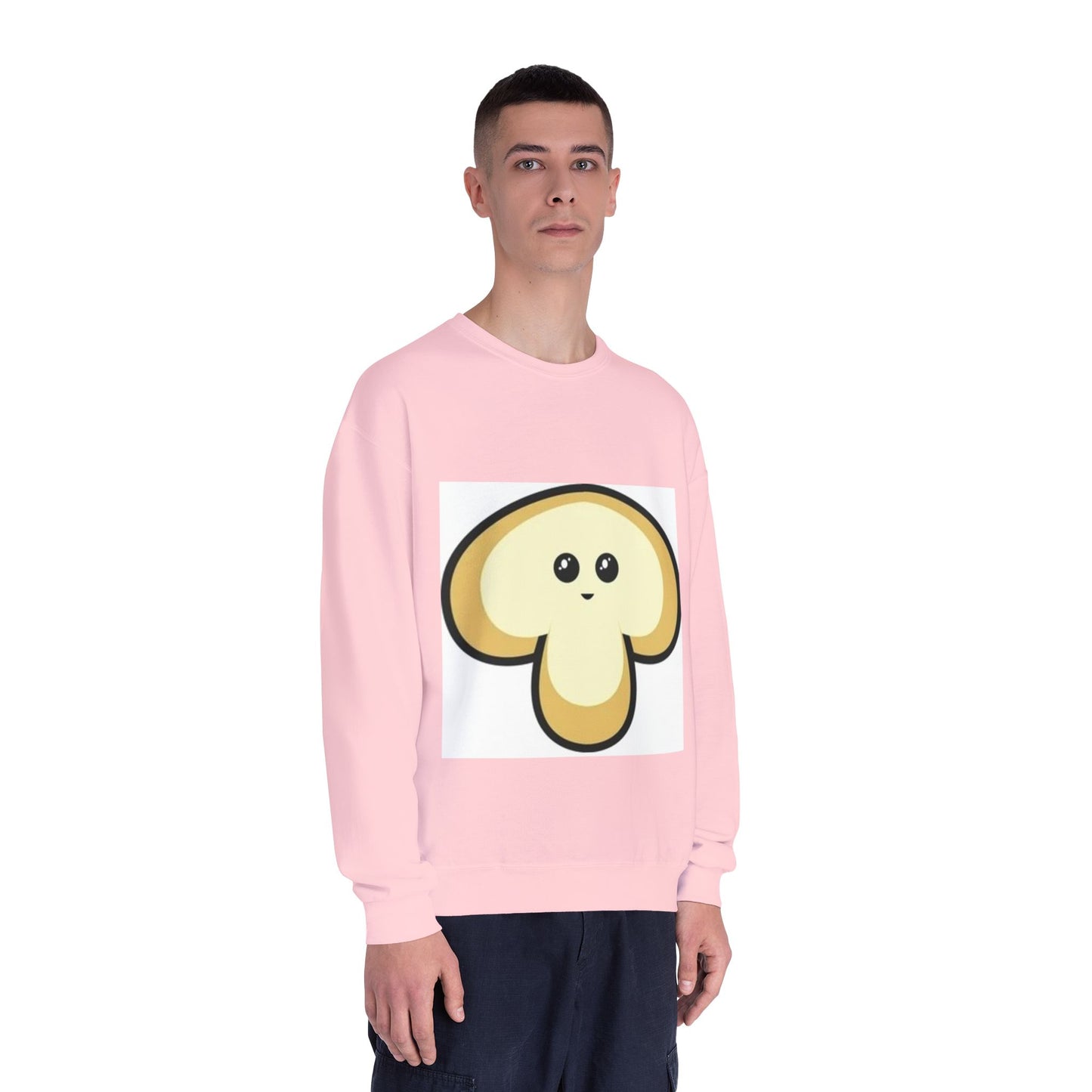 Cute Mushroom Unisex Crewneck Sweatshirt - Cozy & Fun!