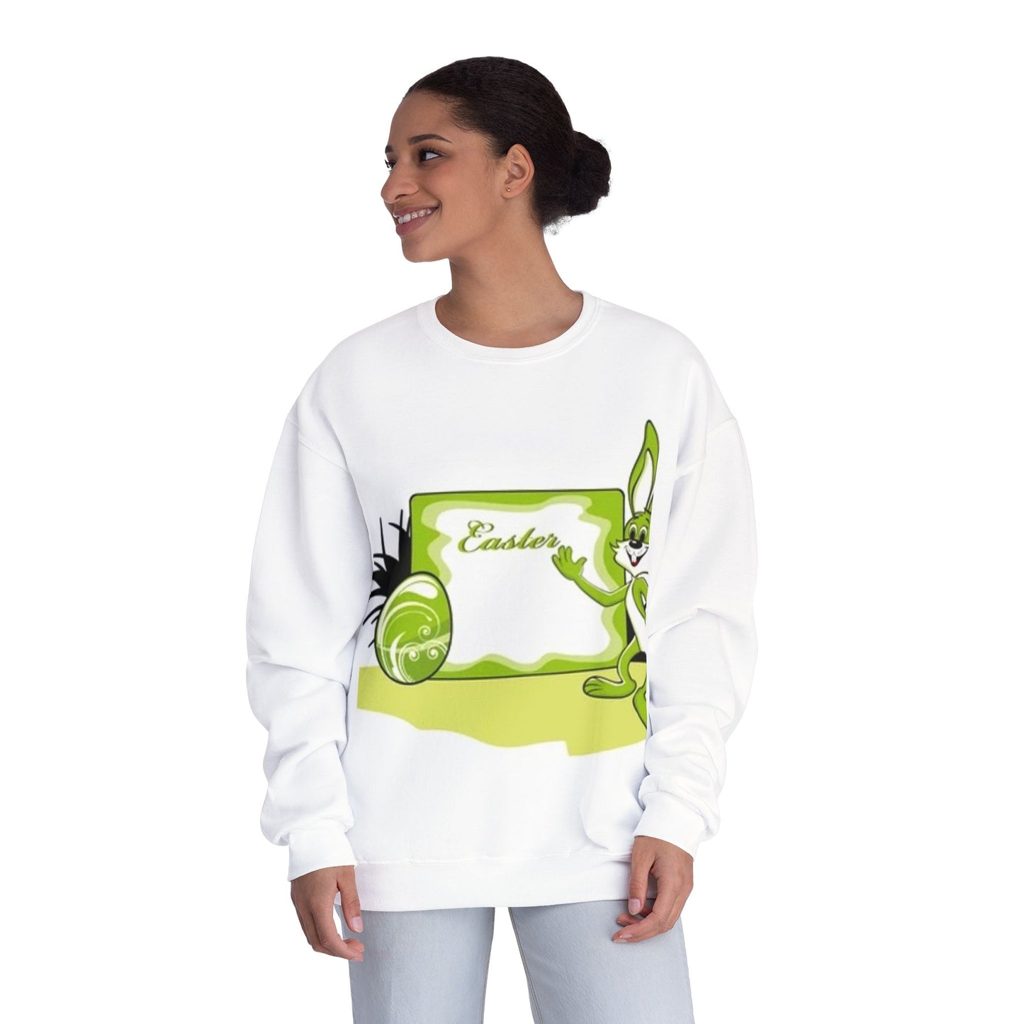 Easter Bunny Unisex Crewneck Sweatshirt