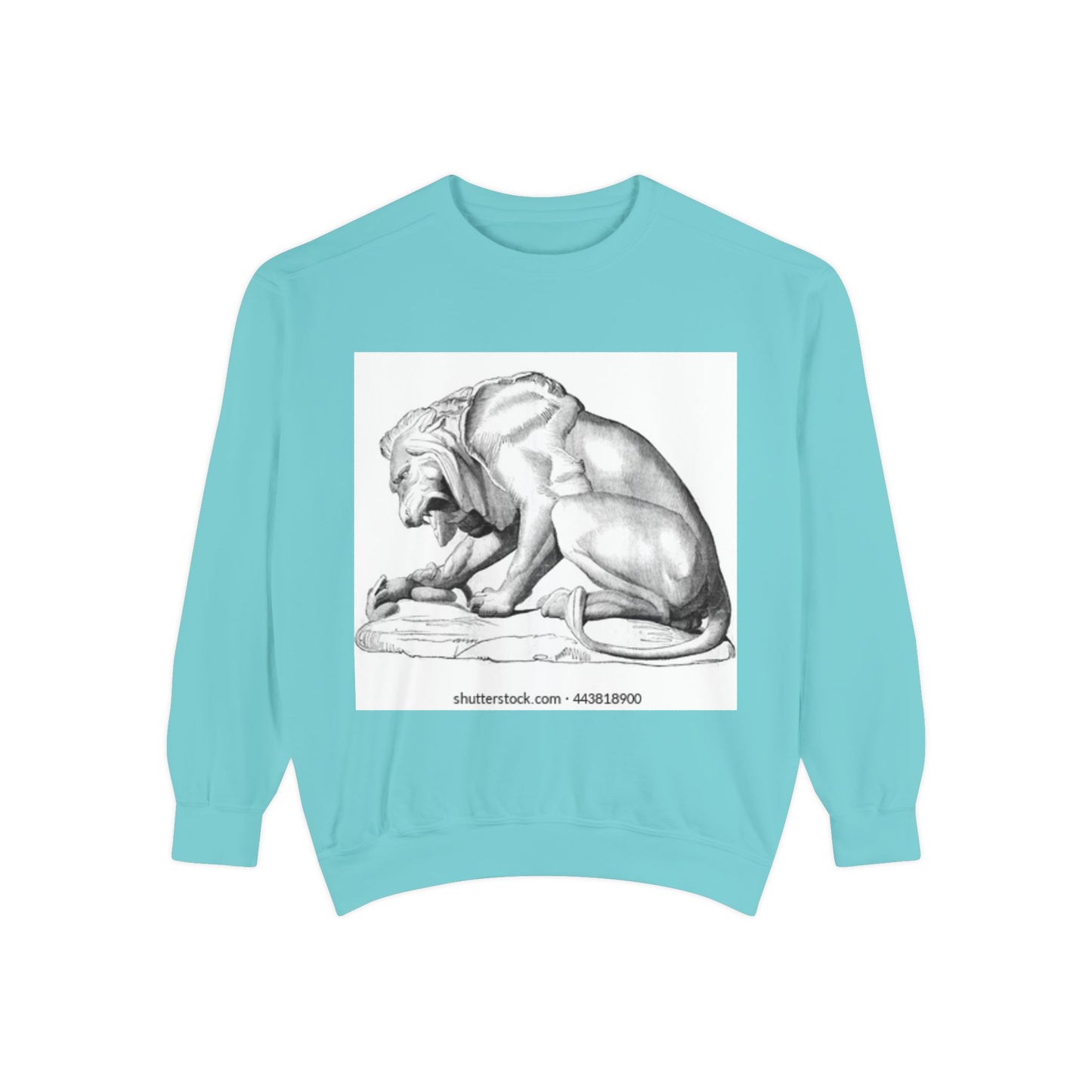 Artistic Lion Graphic Unisex Sweatshirt - Cozy & Stylish