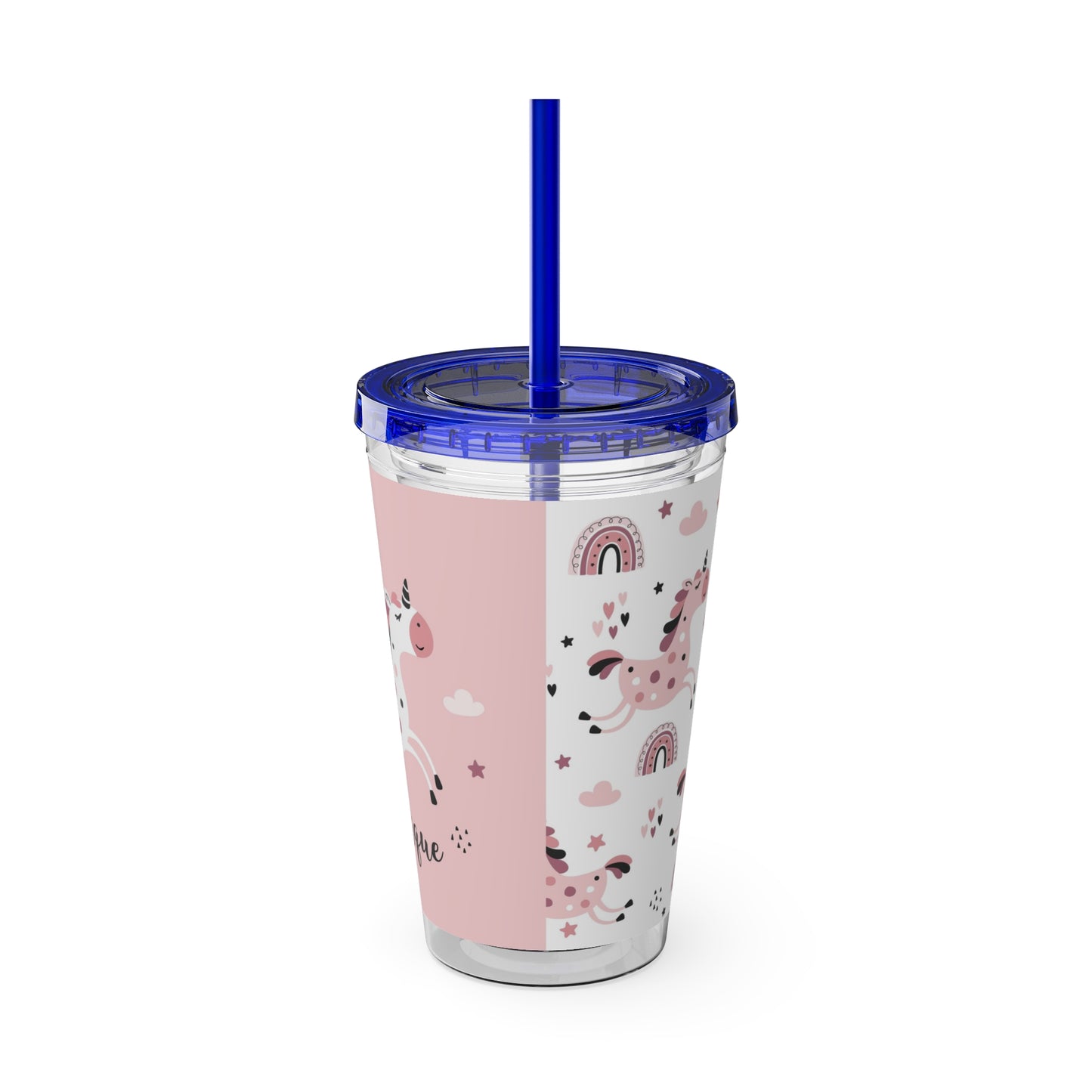 Sunsplash Unicorn Tumbler – 16oz Drinkware with Straw, Perfect for Kids & Unicorn Lovers