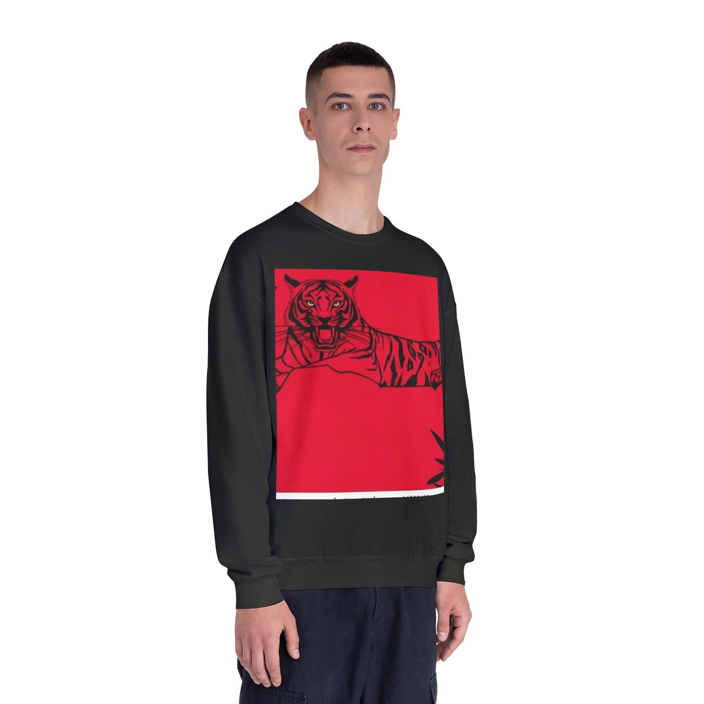 Bold Tiger Graphic Unisex Sweatshirt - Chill Vibes, Perfect for Every Occasion
