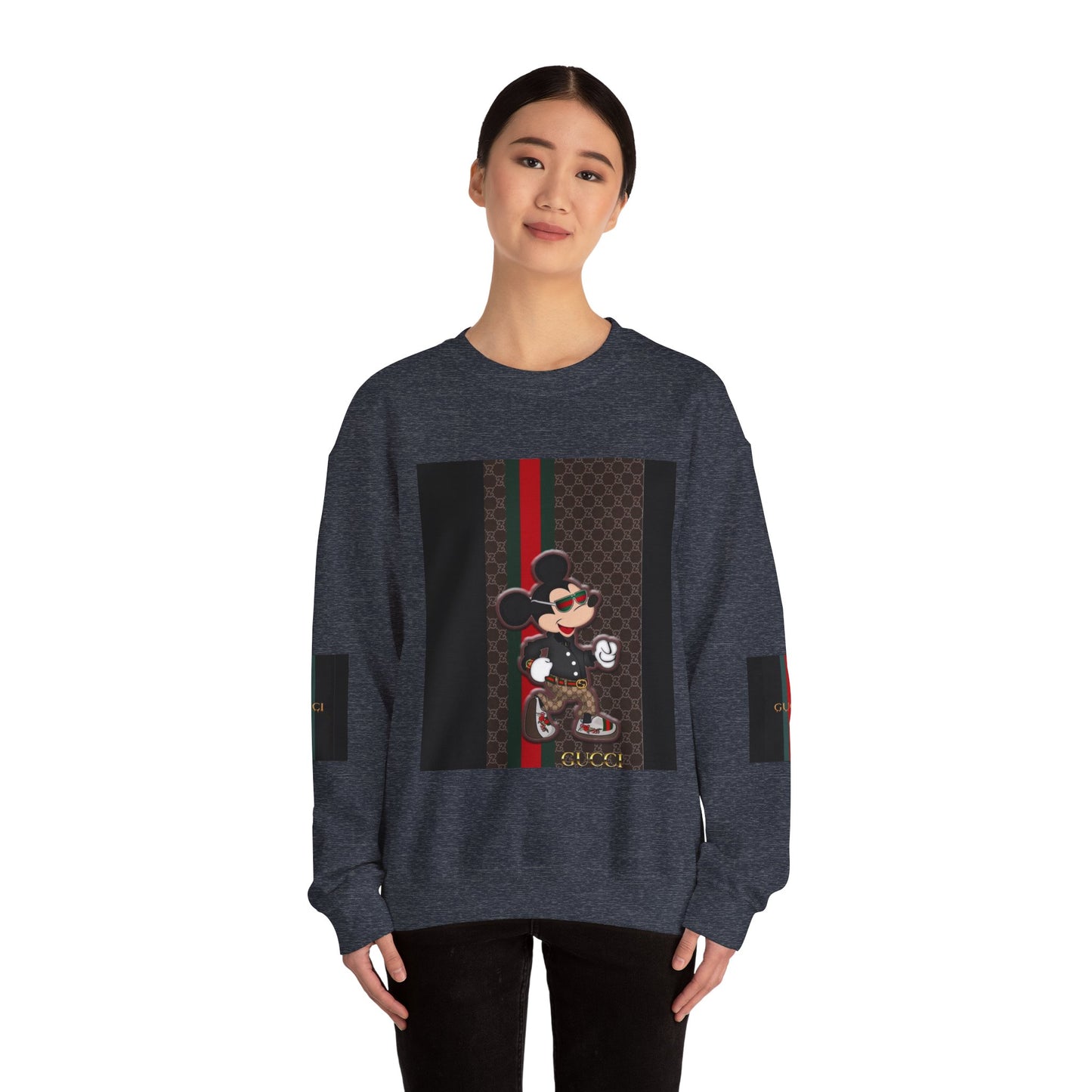Limited Edition Gucci Inspired Mickey Mouse Crewneck Sweatshirt
