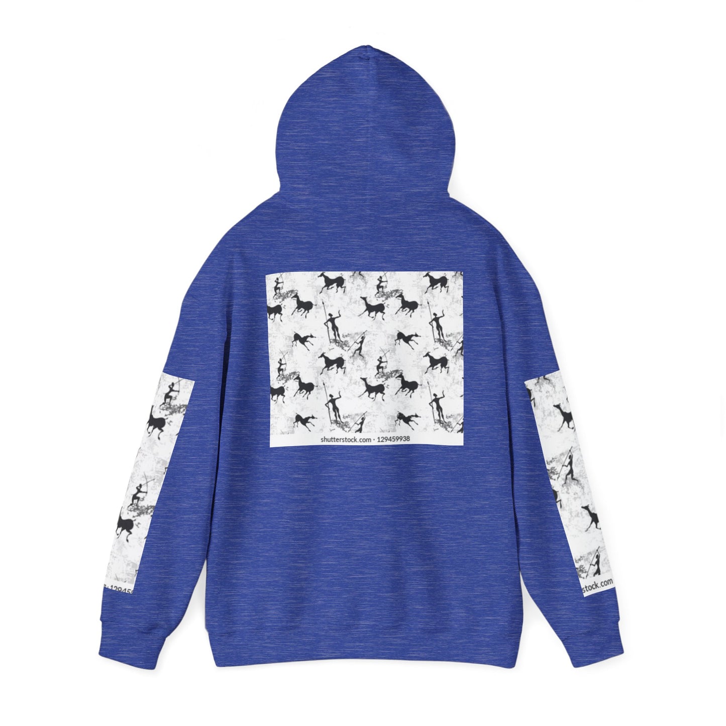 Unisex Heavy Blend Hooded Sweatshirt - Equestrian-Inspired Design