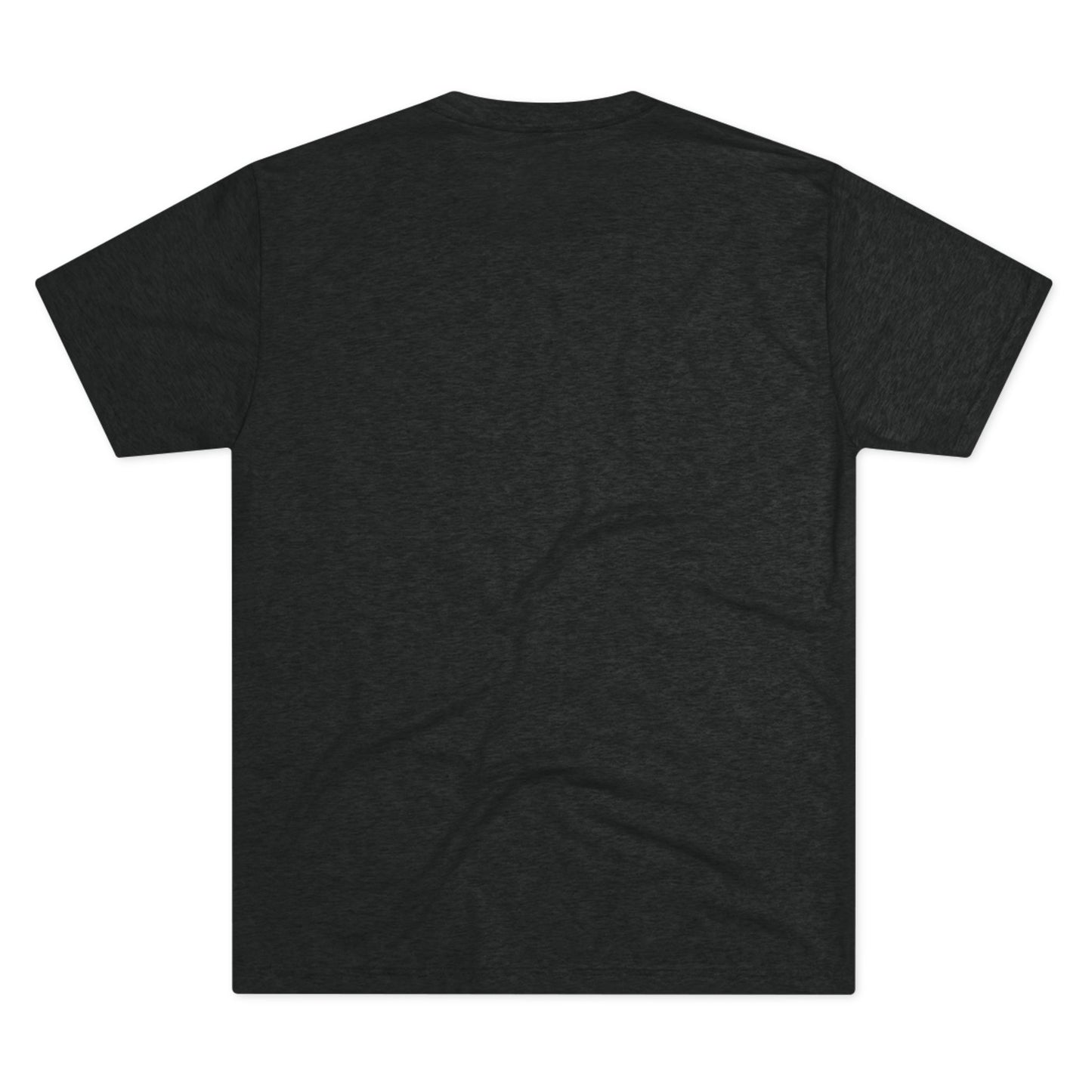 Bold Graphic Unisex Tri-Blend Crew Tee - Edgy Cracked Wall Design