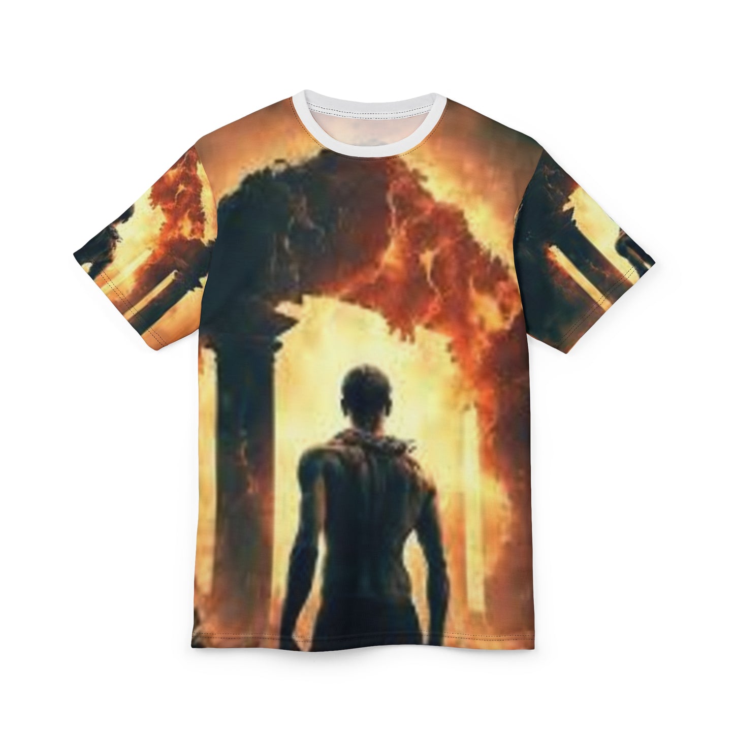 Epic Adventure Unisex Cut & Sew Tee - Bold Graphic Tee for Gamers & Fantasy Fans