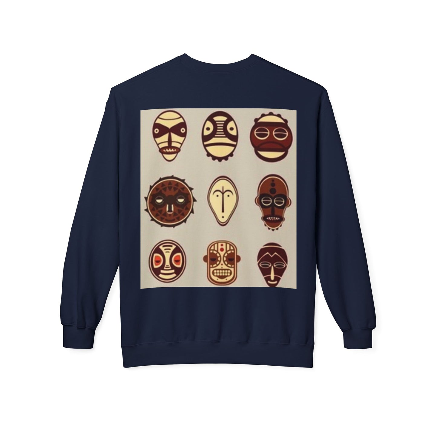 Artistic Horse Illustration Fleece Crewneck Sweatshirt - Unisex