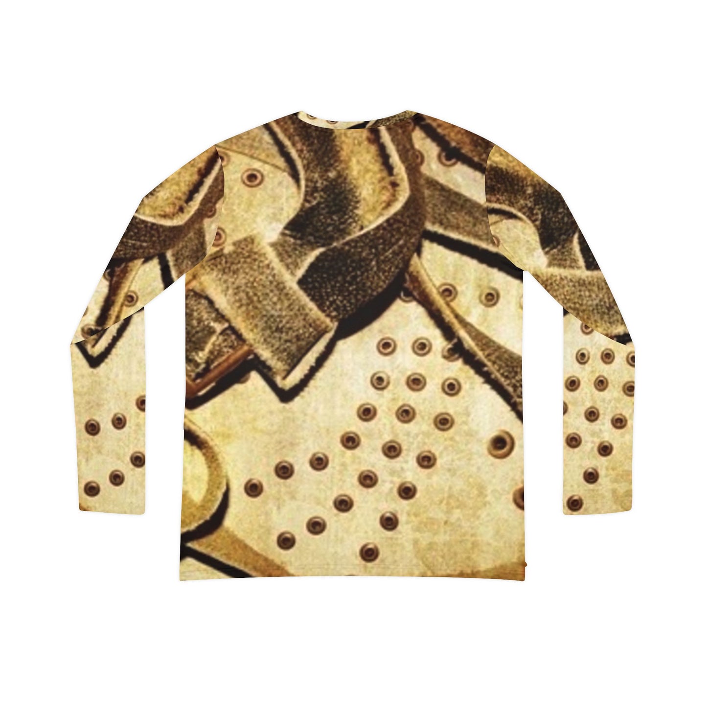 Artistic Women's Long Sleeve V-Neck Shirt with Vintage Design