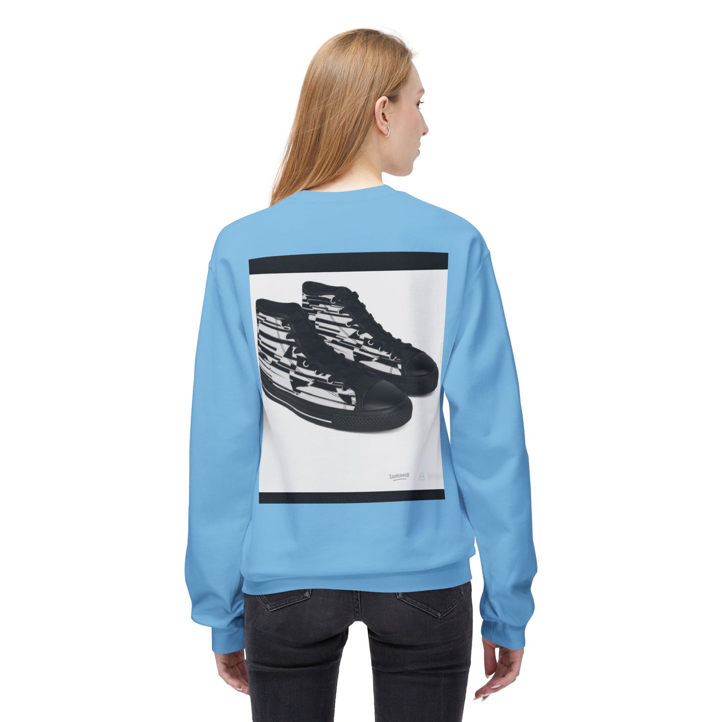 Cool Rhino and Sneakers Fleece Sweatshirt for Trendsetters