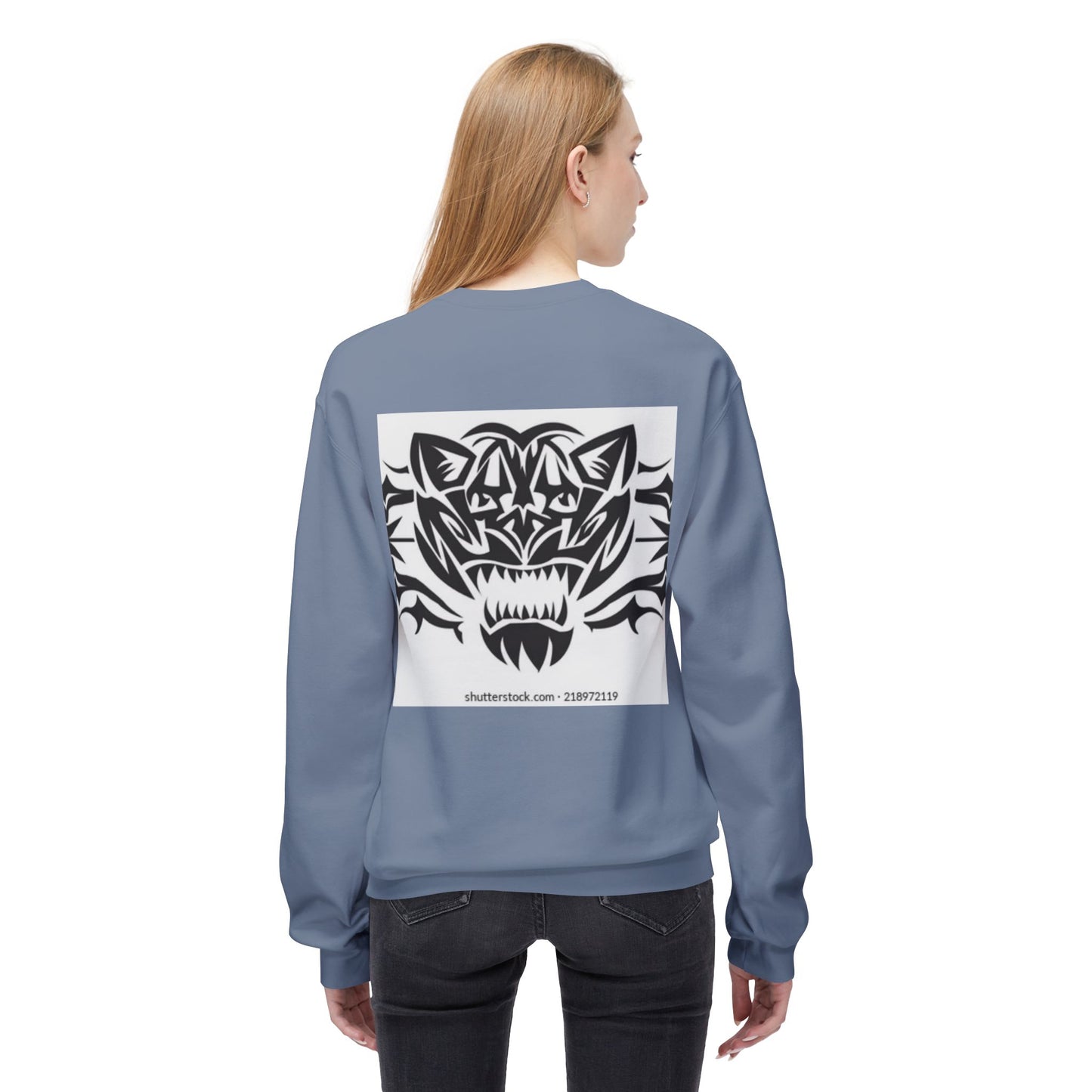 Fierce Tiger Graphic Sweatshirt for Nature Lovers