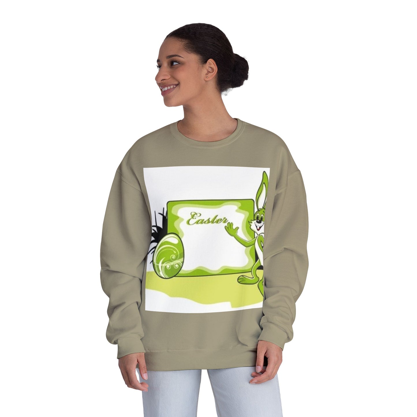 Easter Bunny Unisex Crewneck Sweatshirt