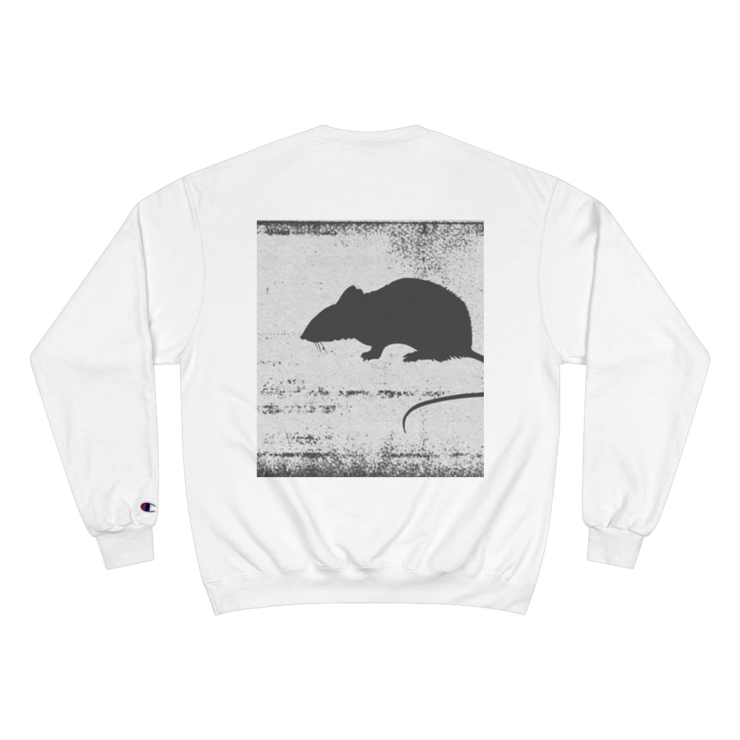 Vintage Style Rat Champion Sweatshirt - Cozy Layer for Animal Lovers