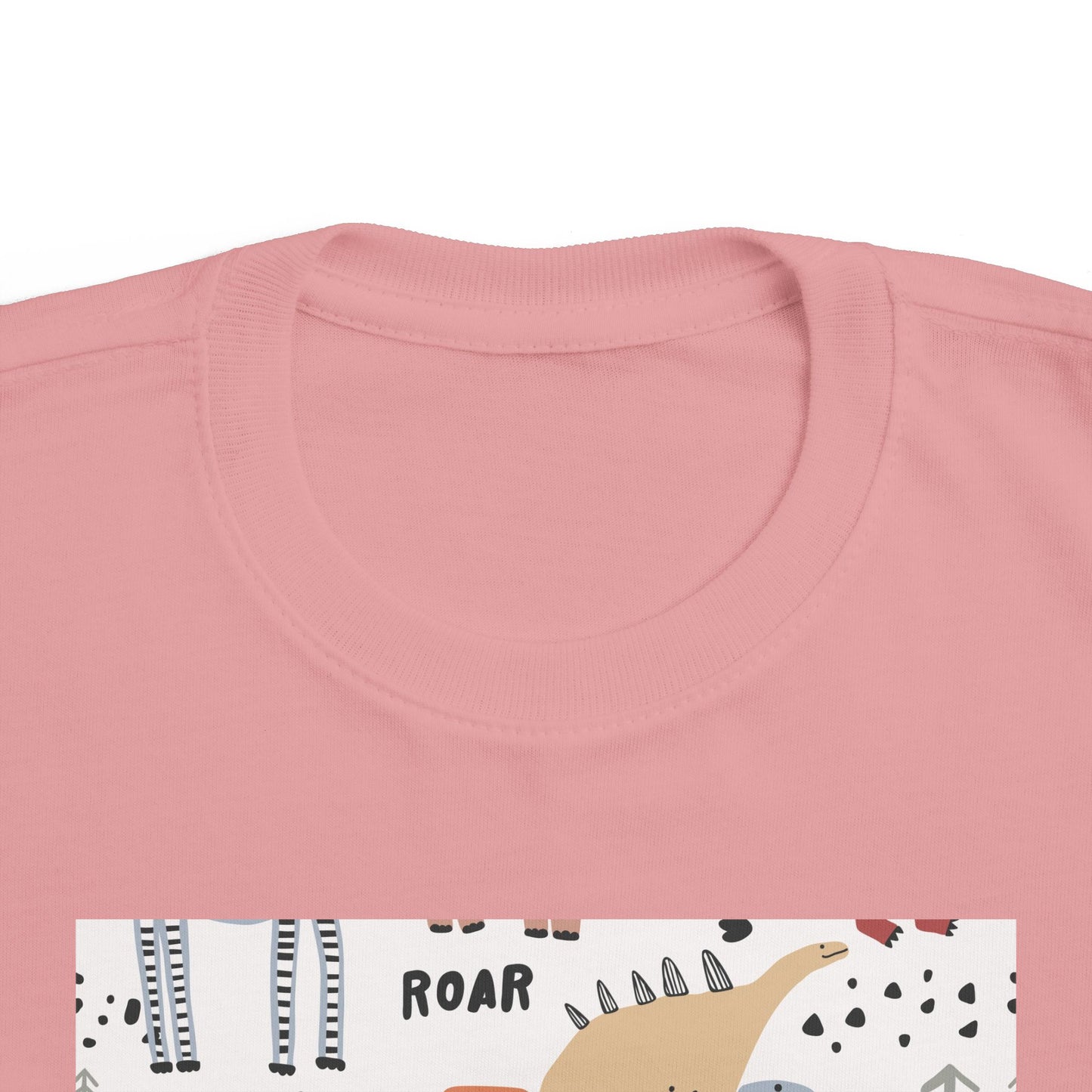 Toddler Dinosaur Jersey Tee - Fun Roar Design for Little Explorers