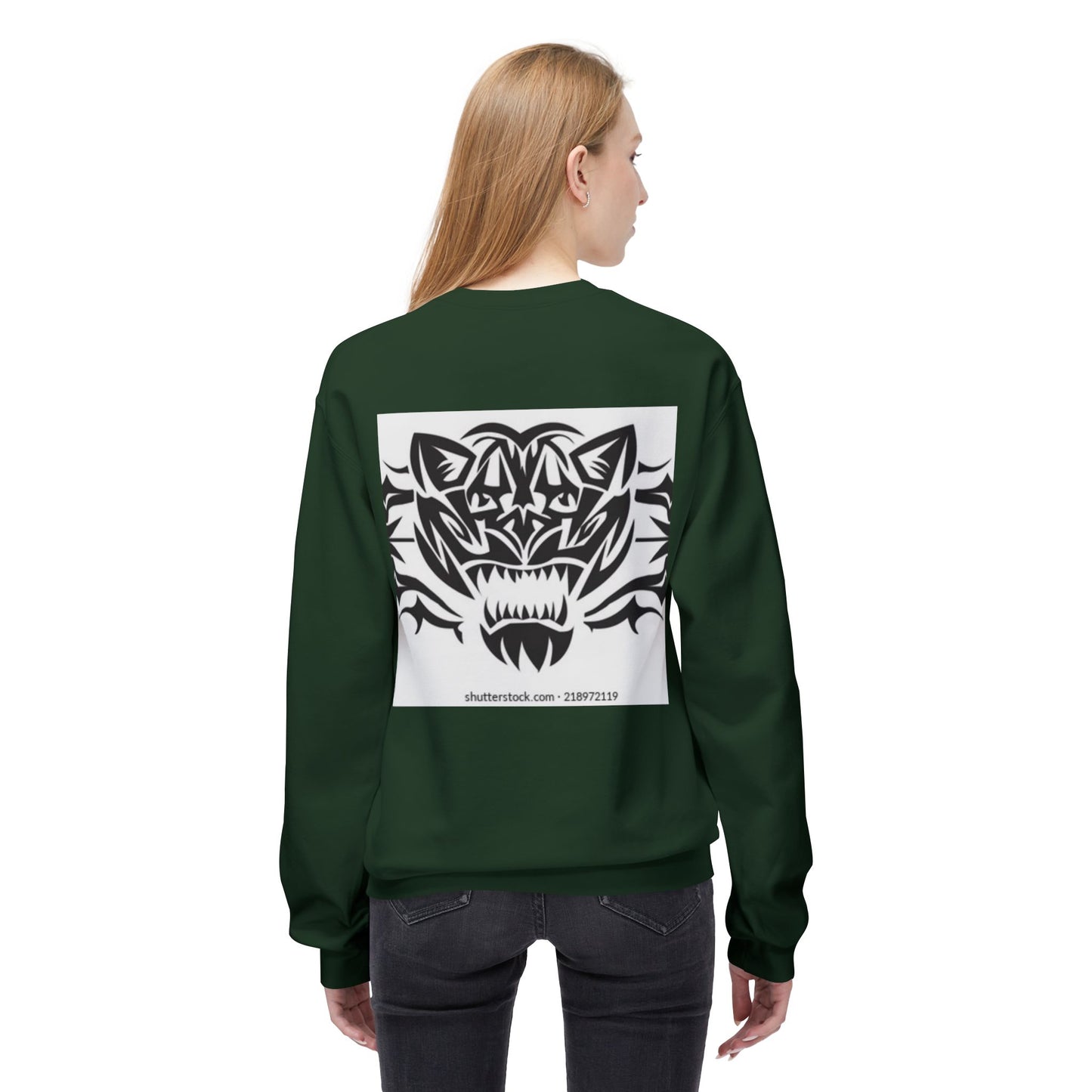 Fierce Tiger Graphic Sweatshirt for Nature Lovers