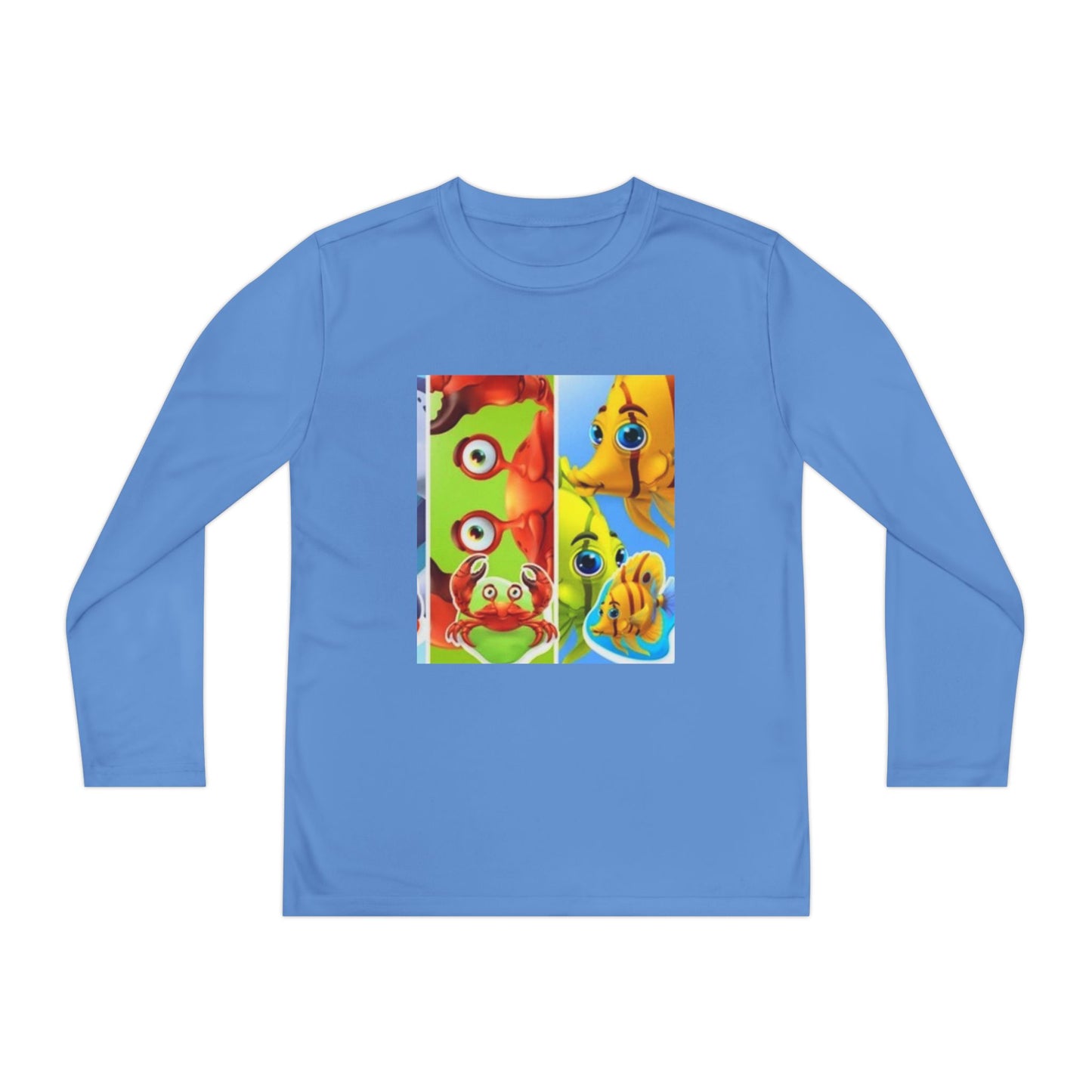 Vibrant Youth Long Sleeve Tee - Fun Animal Designs for Playful Kids
