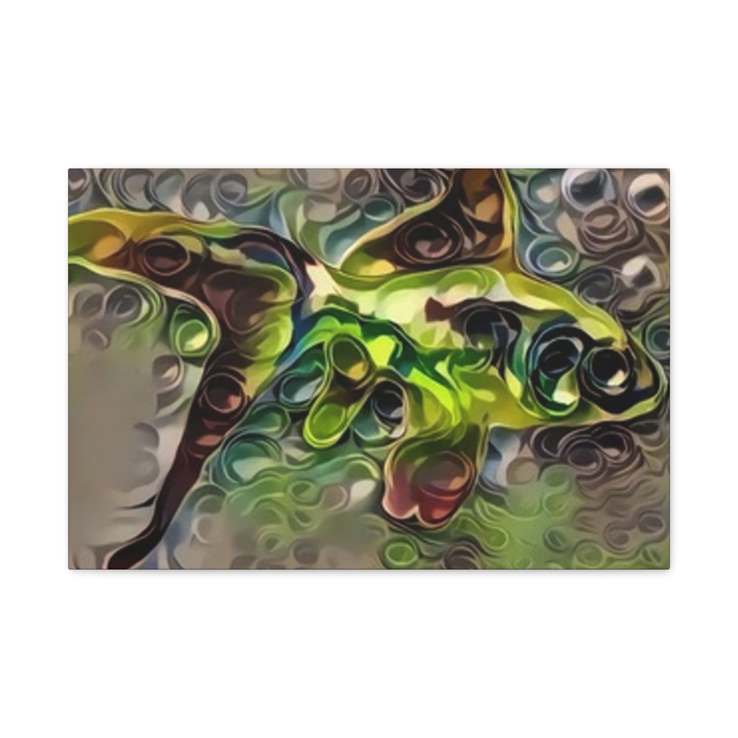 Abstract Nature Canvas Art - Stretched Matte Wall Decor