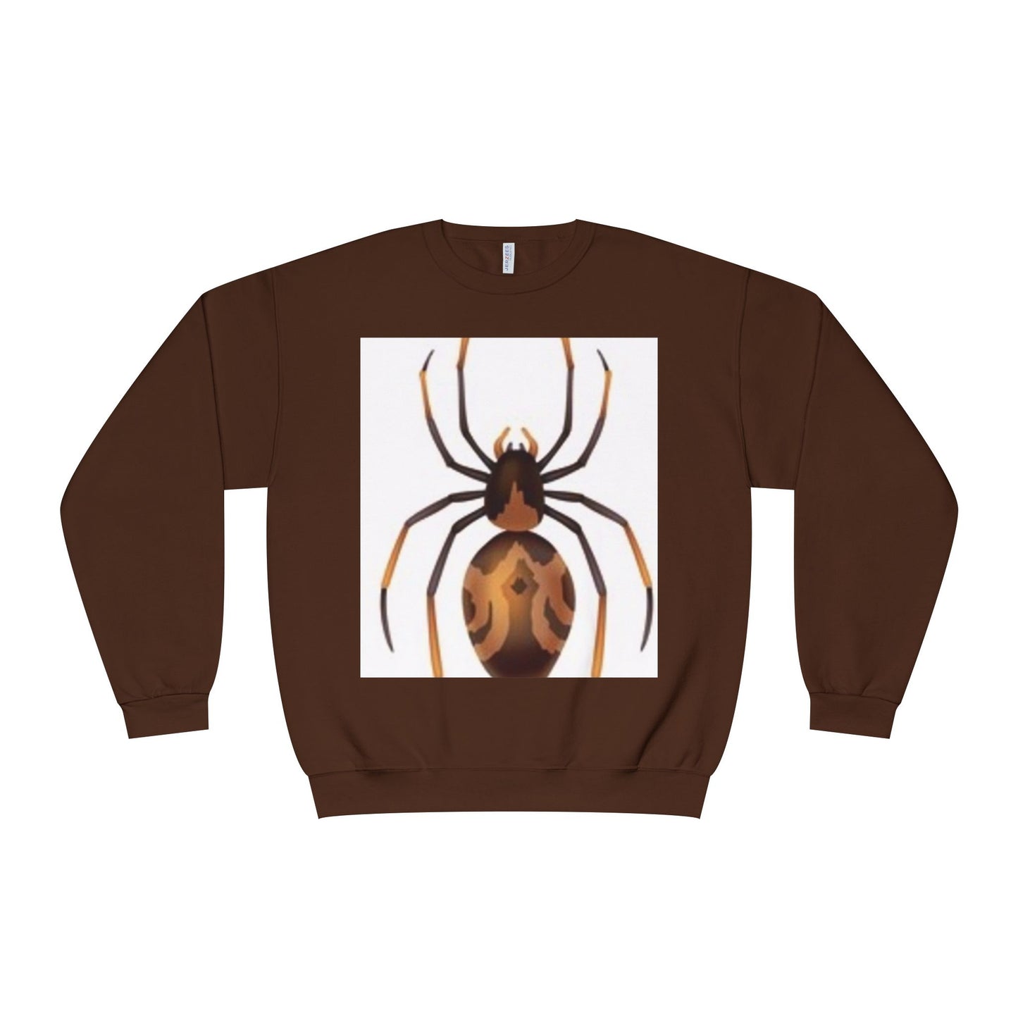 Unisex Spider Graphic Crewneck Sweatshirt - Cozy Fall Fashion