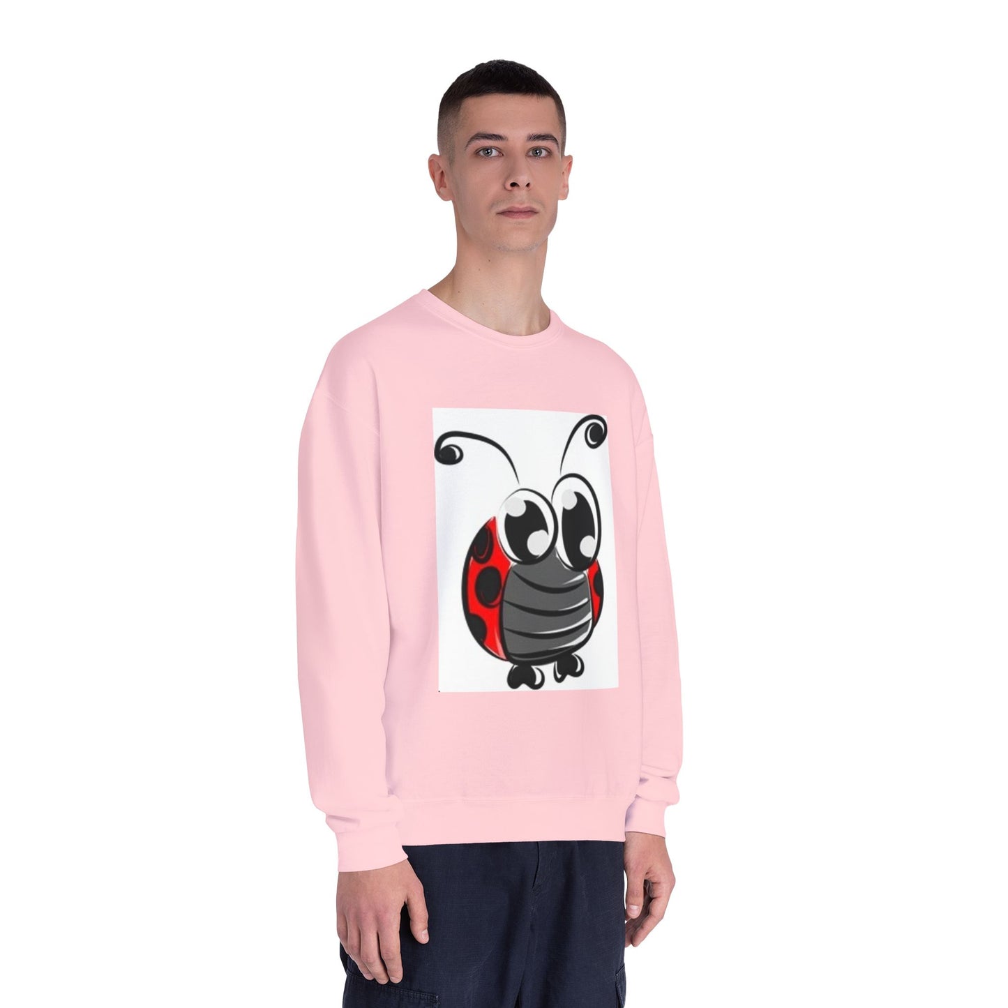 Cute Ladybug Unisex Crewneck Sweatshirt - Cozy & Fun Casual Wear