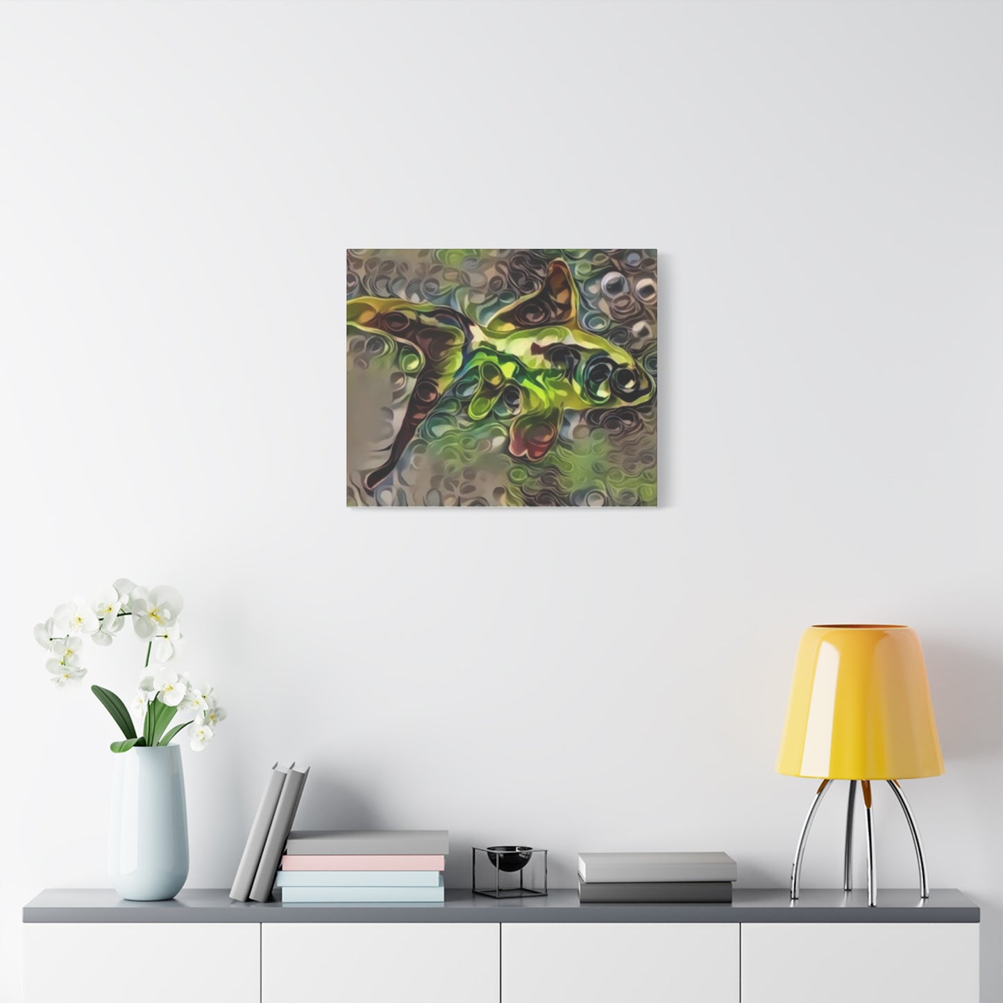 Abstract Nature Canvas Art - Stretched Matte Wall Decor