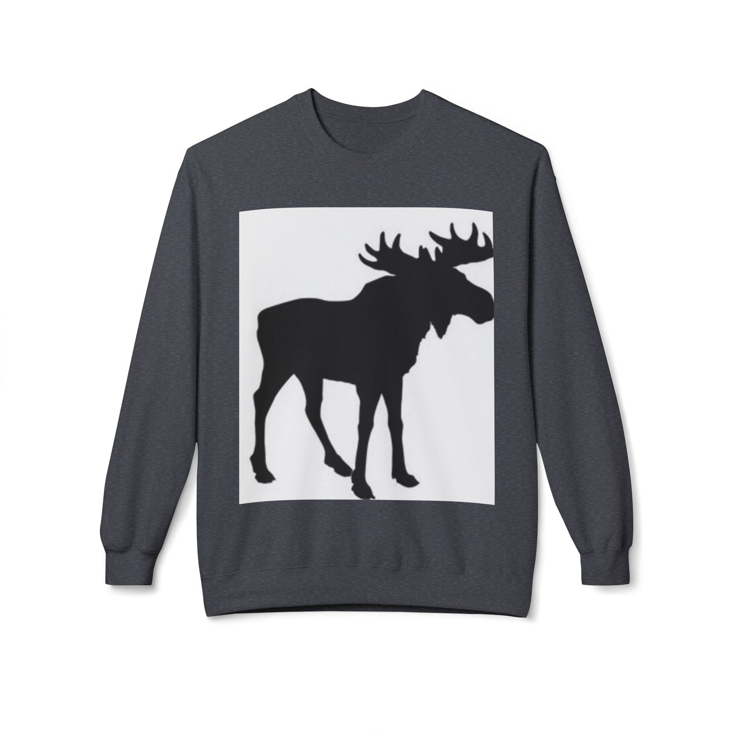 Whimsical Softstyle Fleece Crewneck Sweatshirt - Pink Rattle Design