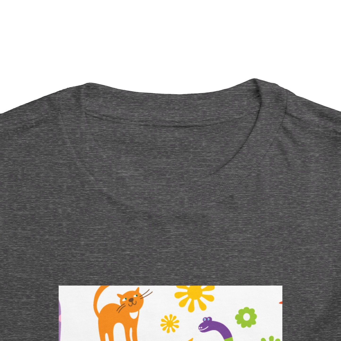 Playful Toddler Tee with Fun Animal Prints
