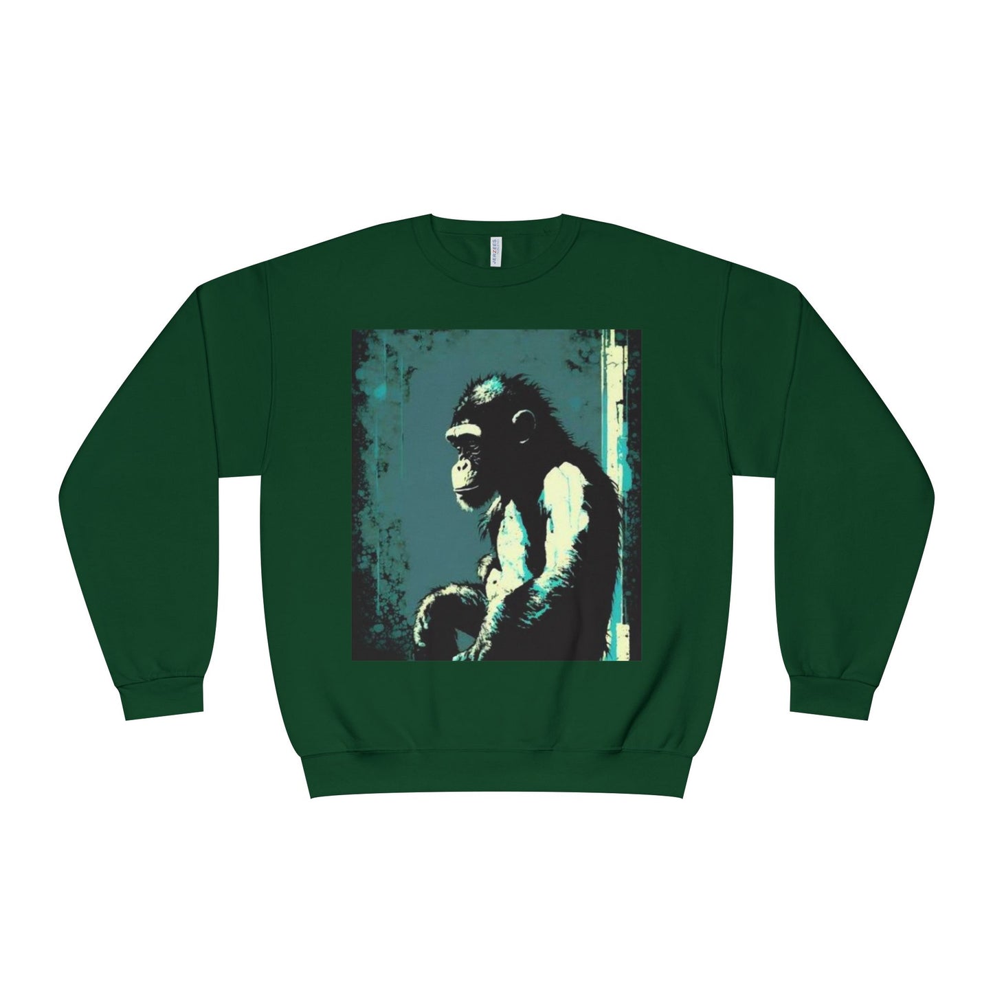 Artistic Gorilla Crewneck Sweatshirt