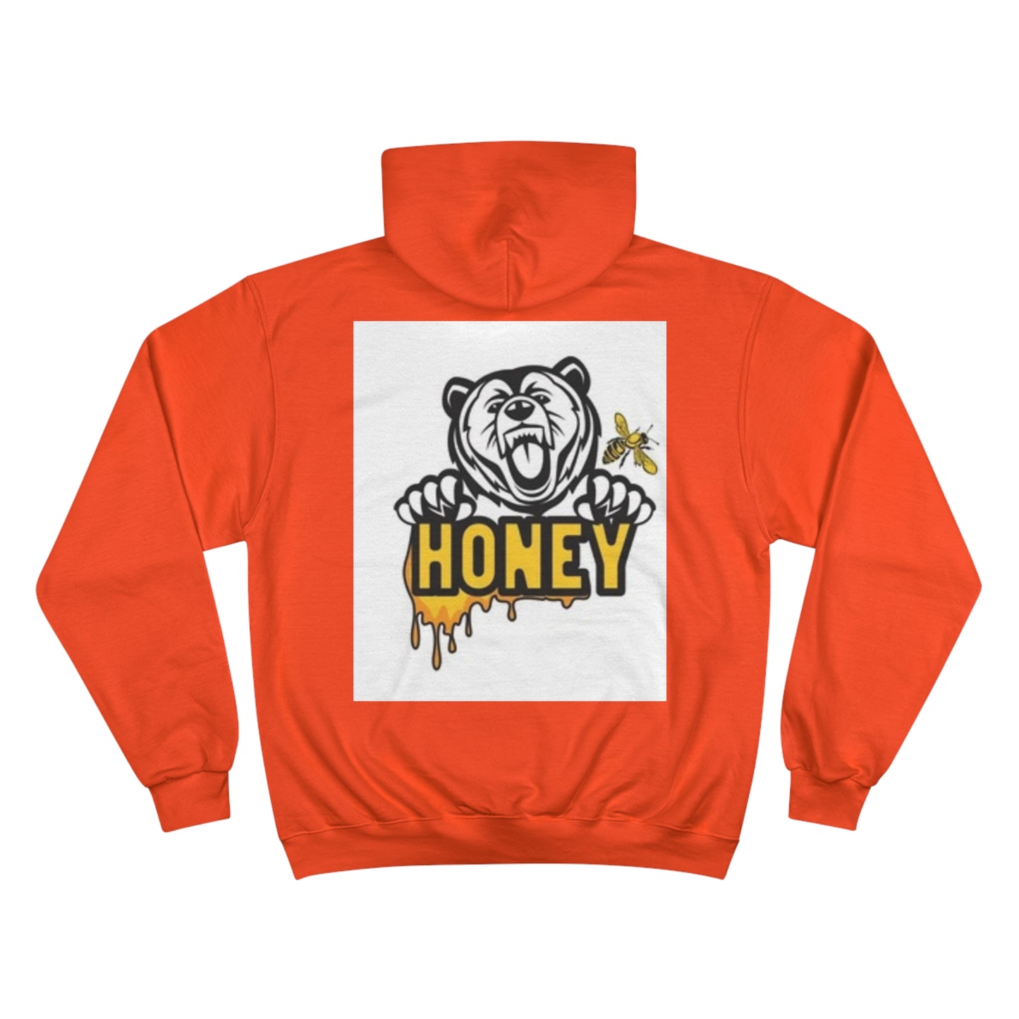 Honey Bear Champion Hoodie - Fun & Cozy Streetwear