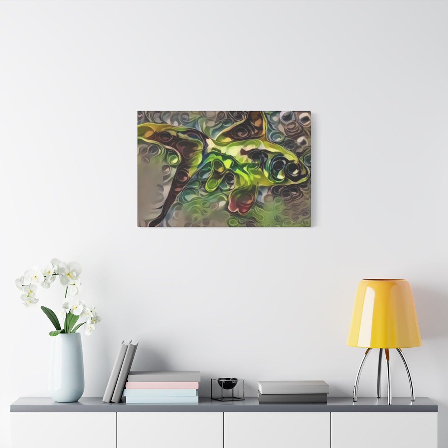 Abstract Nature Canvas Art - Stretched Matte Wall Decor