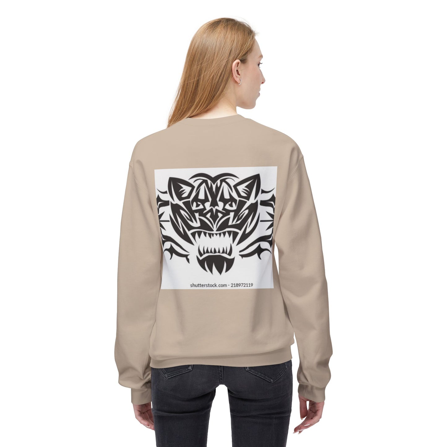 Fierce Tiger Graphic Sweatshirt for Nature Lovers