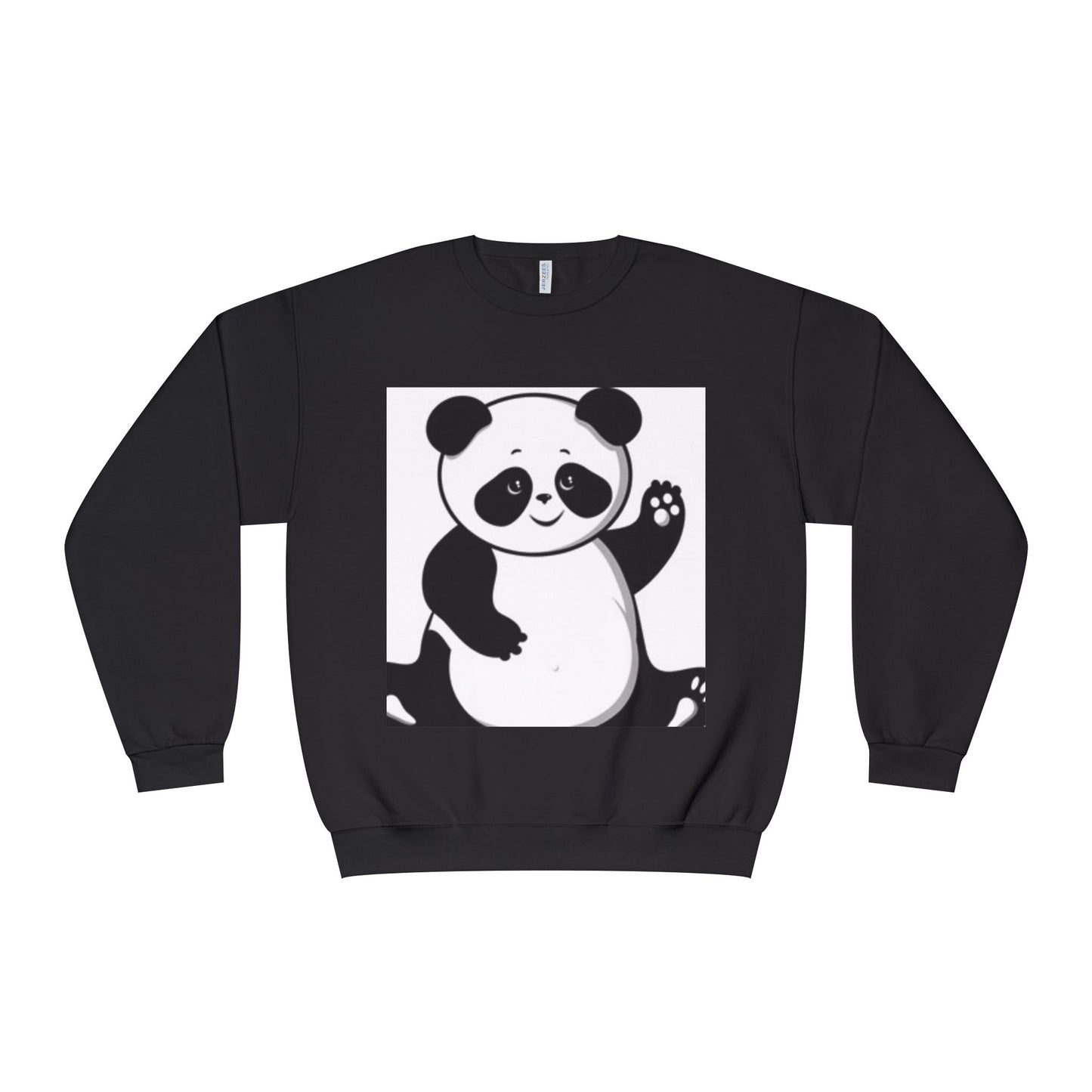 Cute Panda Unisex Crewneck Sweatshirt - Cozy Casual Wear for Animal Lovers