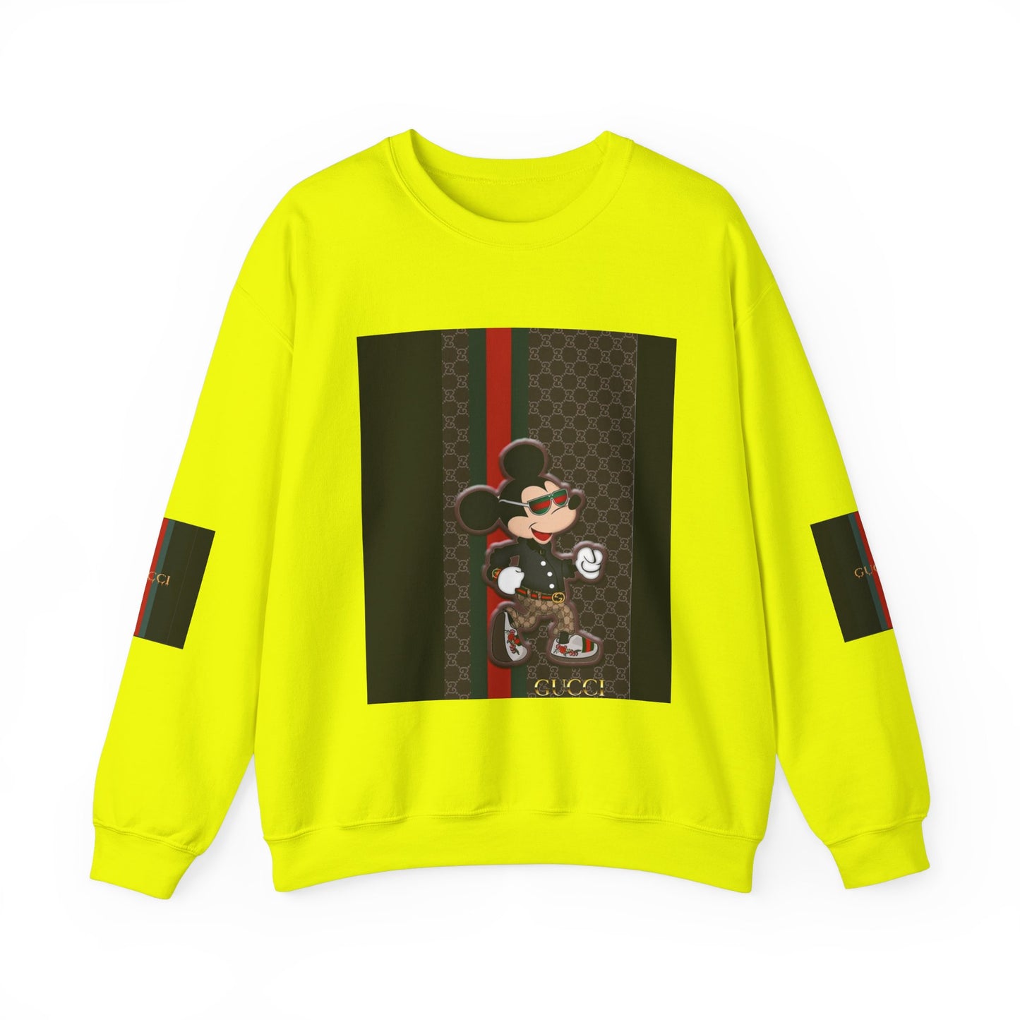 Limited Edition Gucci Inspired Mickey Mouse Crewneck Sweatshirt