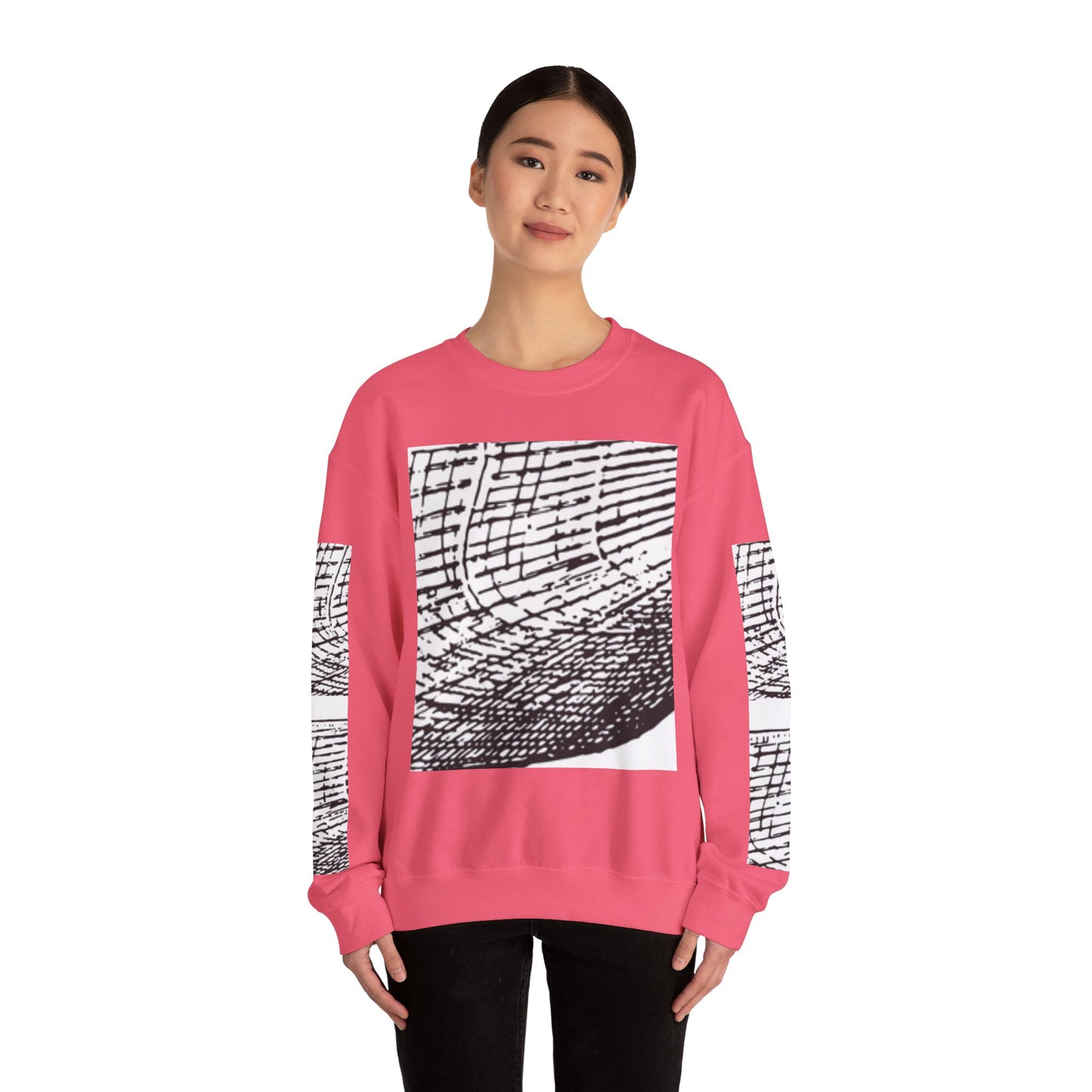 Artistic Unisex Crewneck Sweatshirt - Abstract Design for Cozy Vibes