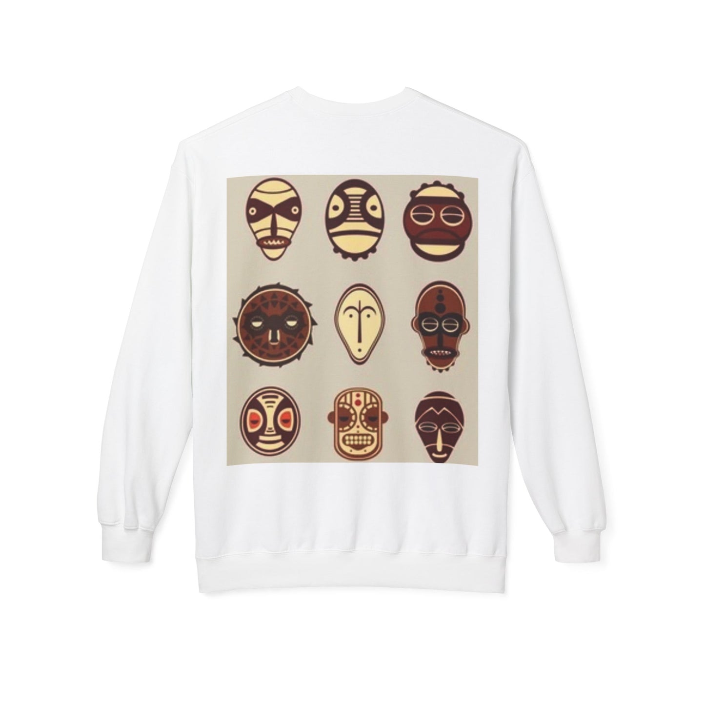 Artistic Horse Illustration Fleece Crewneck Sweatshirt - Unisex
