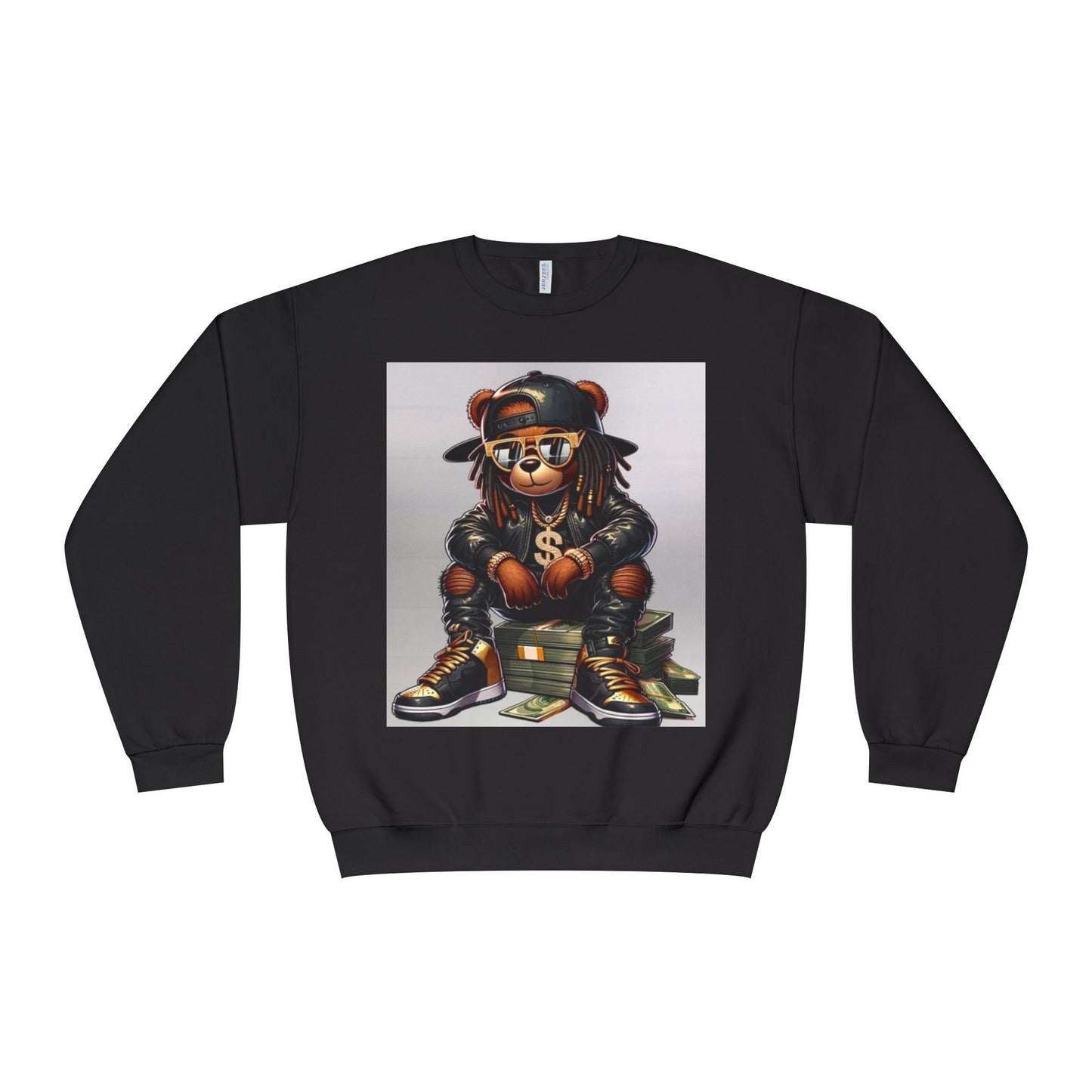 Cool Bear Money Crewneck Sweatshirt