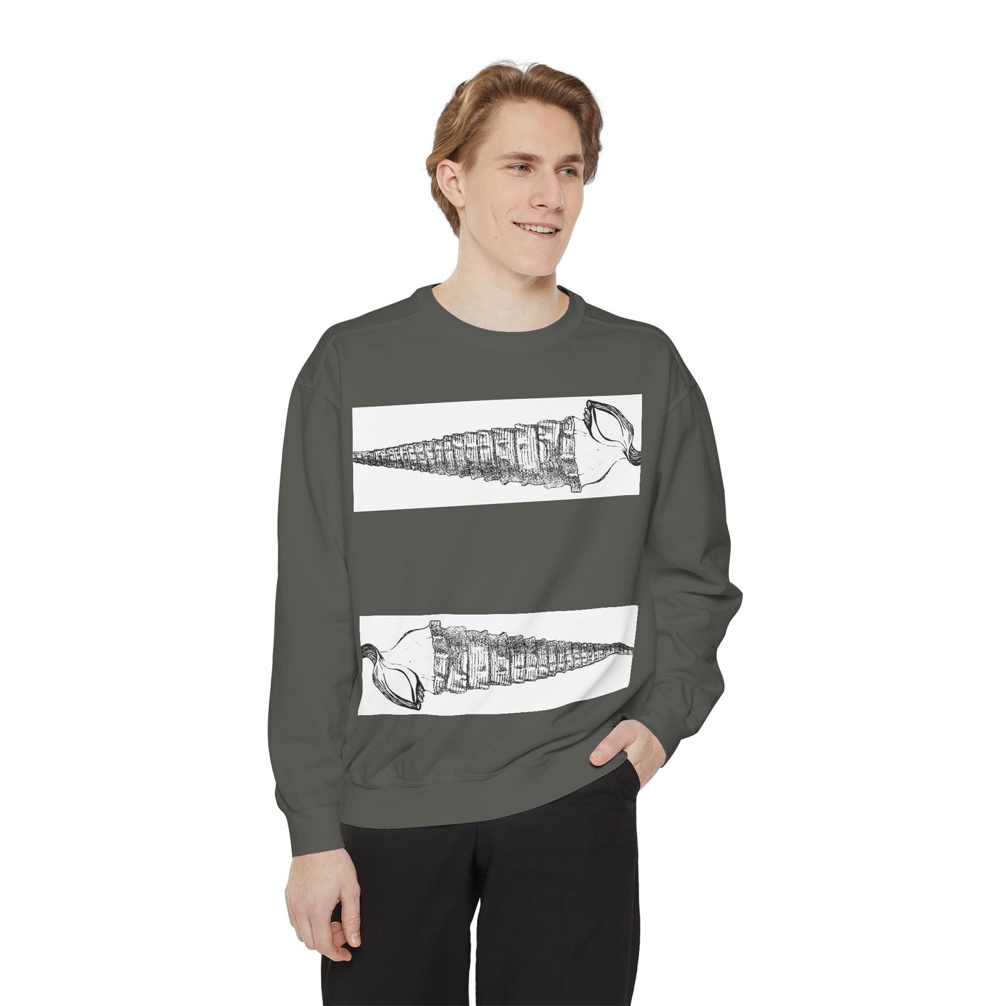 Seashell Graphic Unisex Sweatshirt - Coastal Vibes Apparel