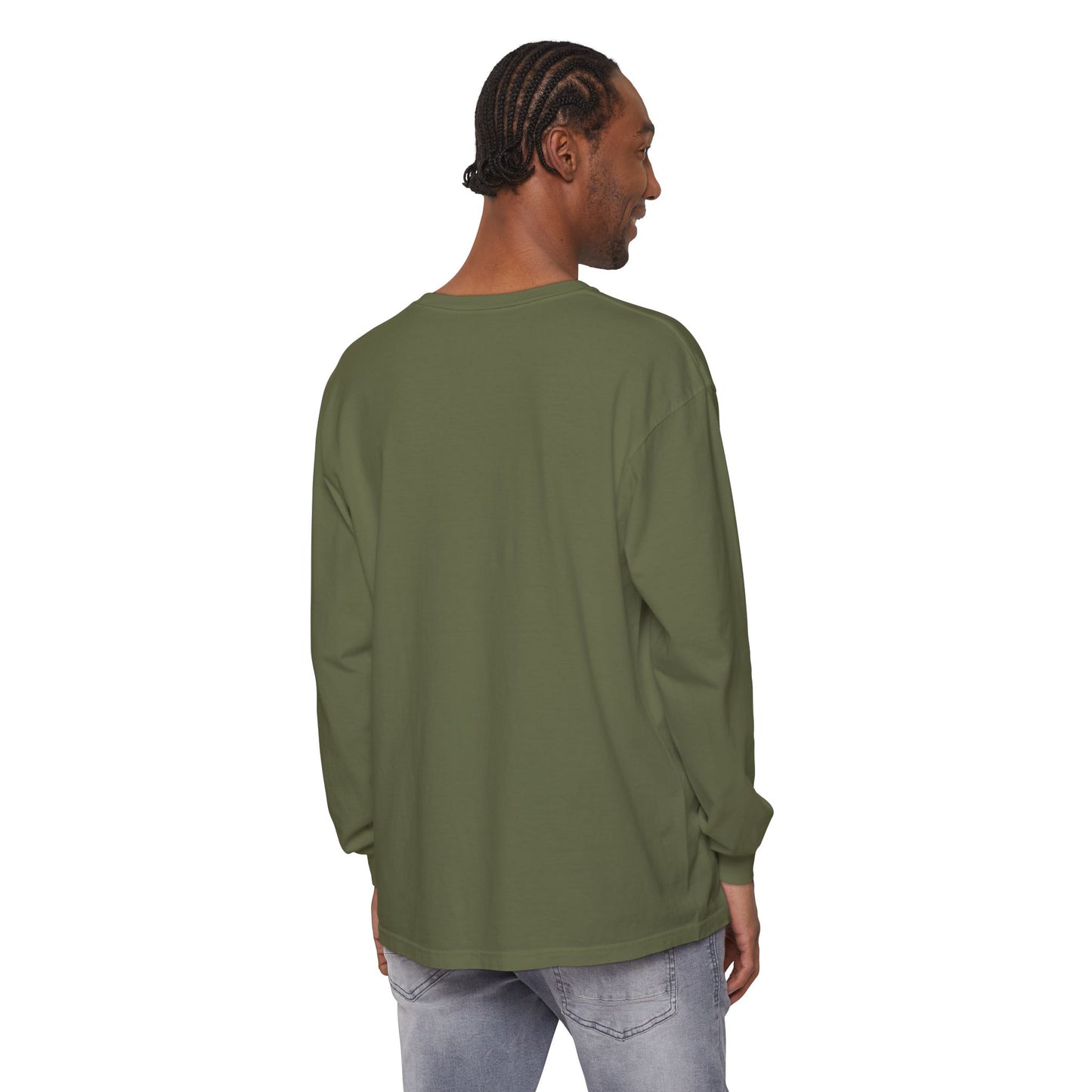 Graphic Long Sleeve T-Shirt - Bat Design for Halloween Lovers