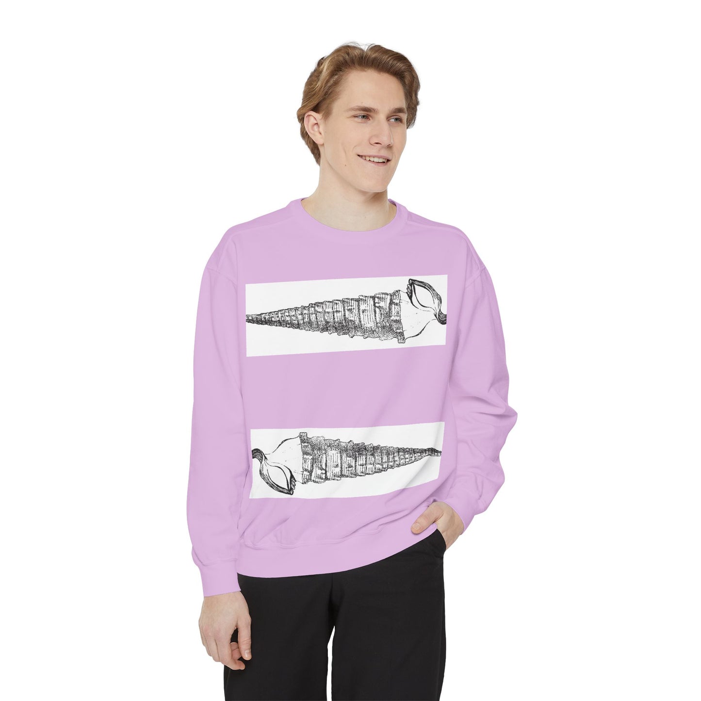 Seashell Graphic Unisex Sweatshirt - Coastal Vibes Apparel