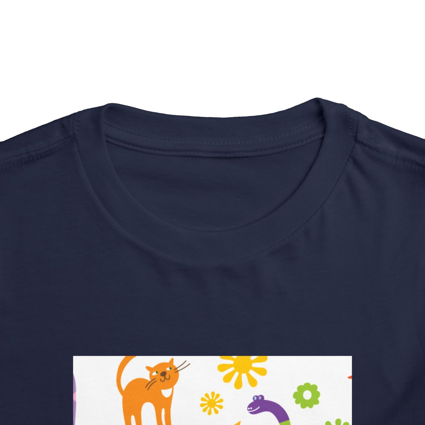 Playful Toddler Tee with Fun Animal Prints