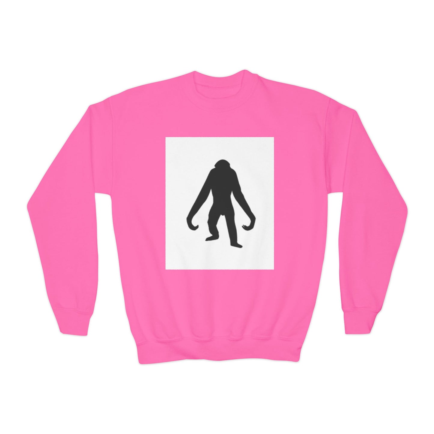 Beach Vibes Youth Crewneck Sweatshirt with Tropical Design