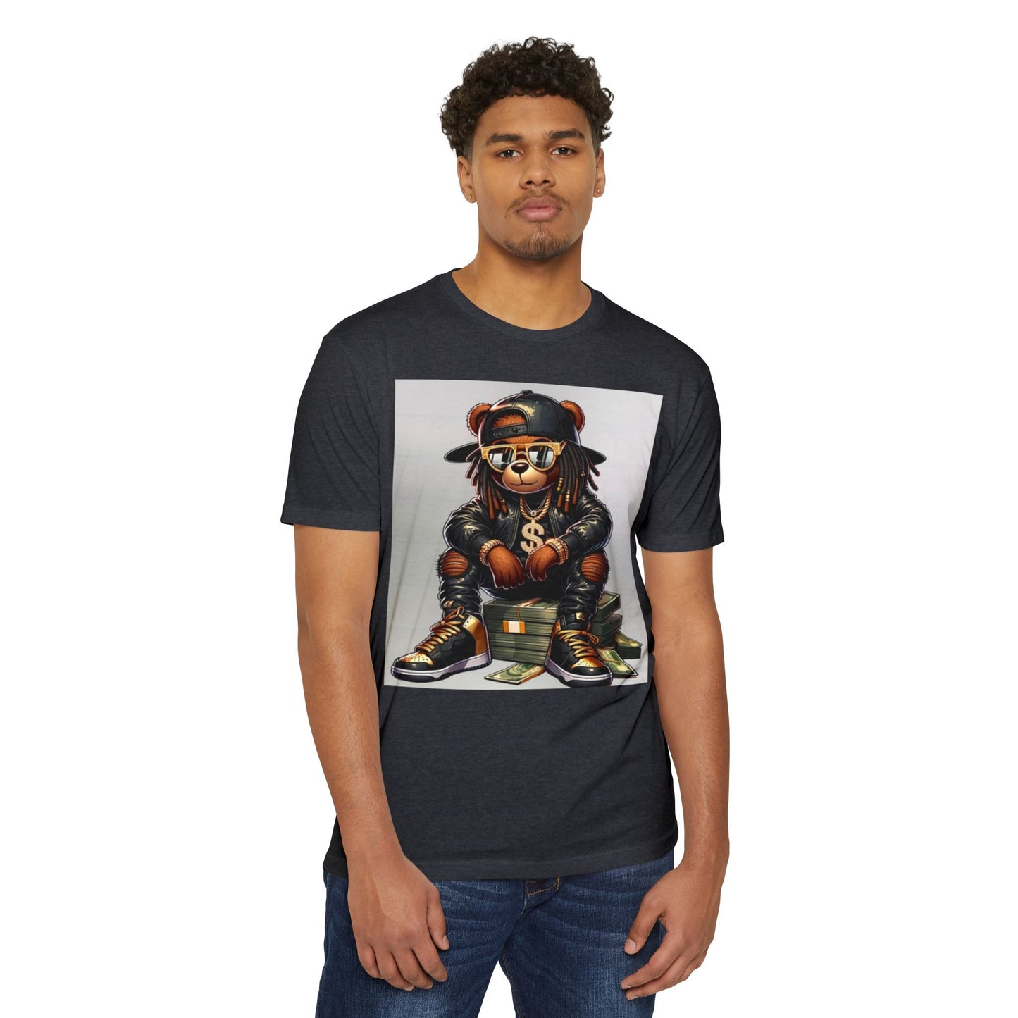 Cool Graffiti Bear Unisex T-Shirt - Colorful Street Art Inspired Tee