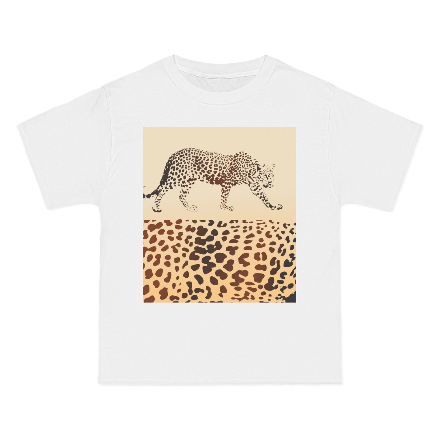 Wild Leopard Print Short-Sleeve T-Shirt for Animal Lovers